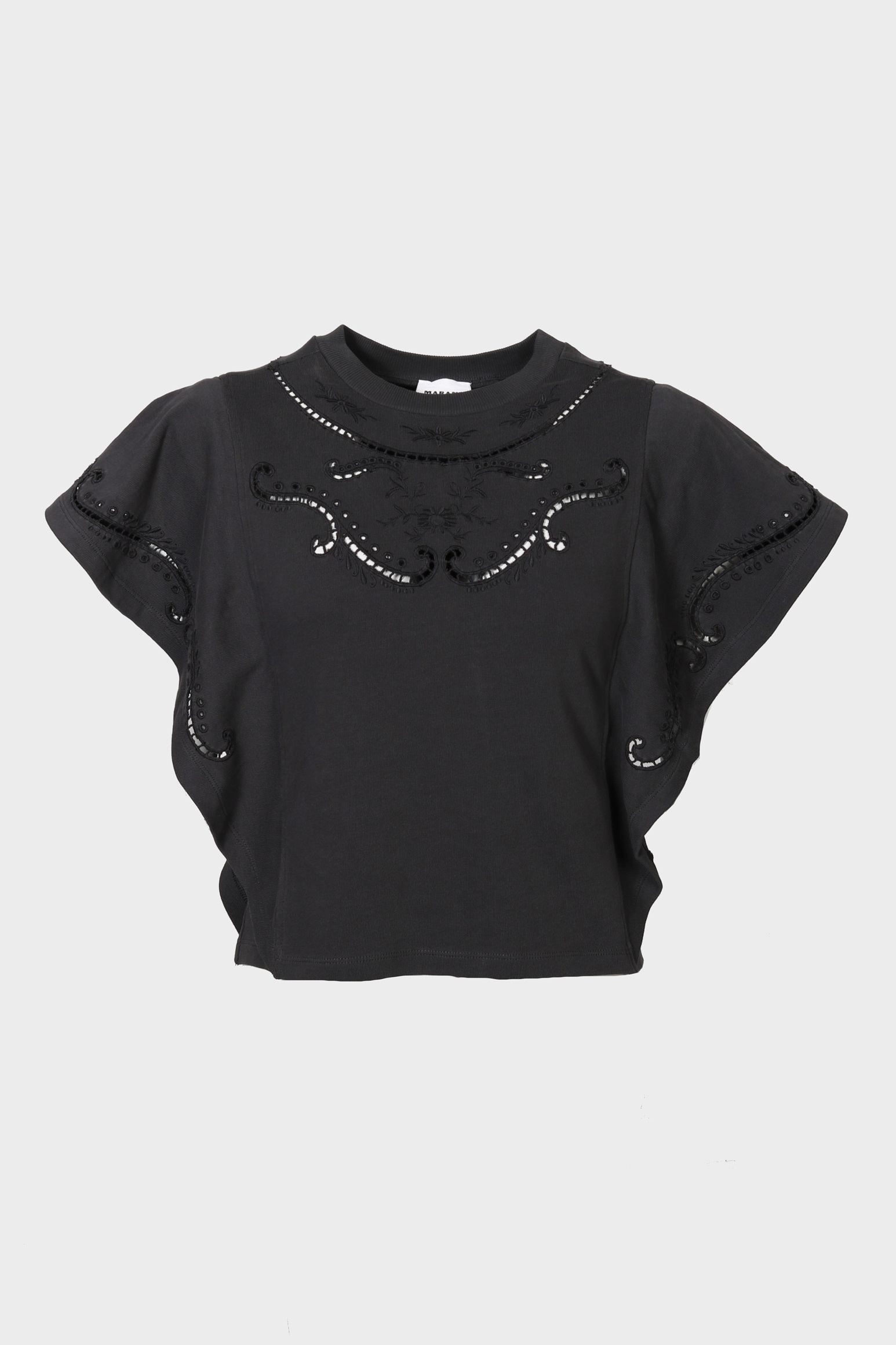 ISABEL MARANT ÉTOILE Eoline T-Shirt in Faded Black