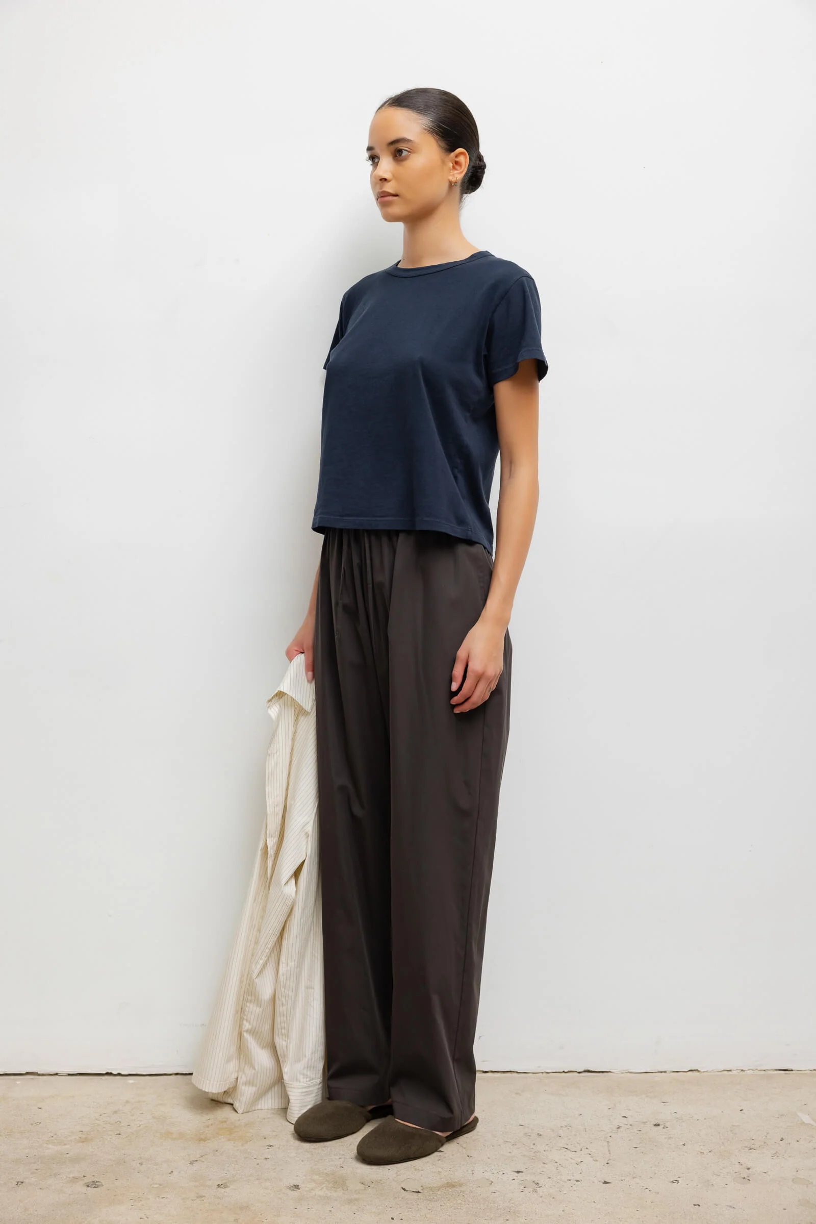 LESET T-Shirt Margo in Navy