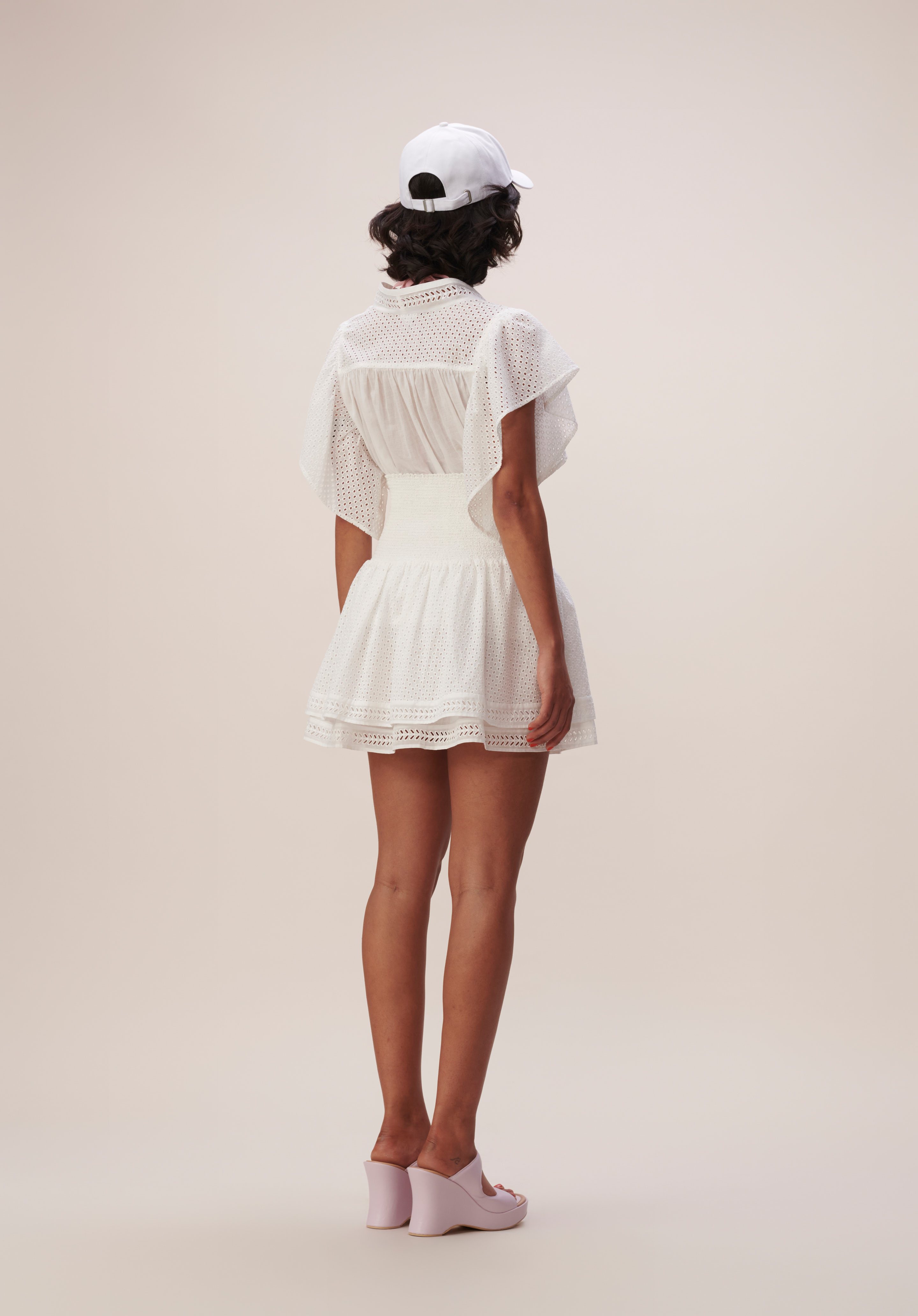 Lala Berlin Skirt Savannah in White M