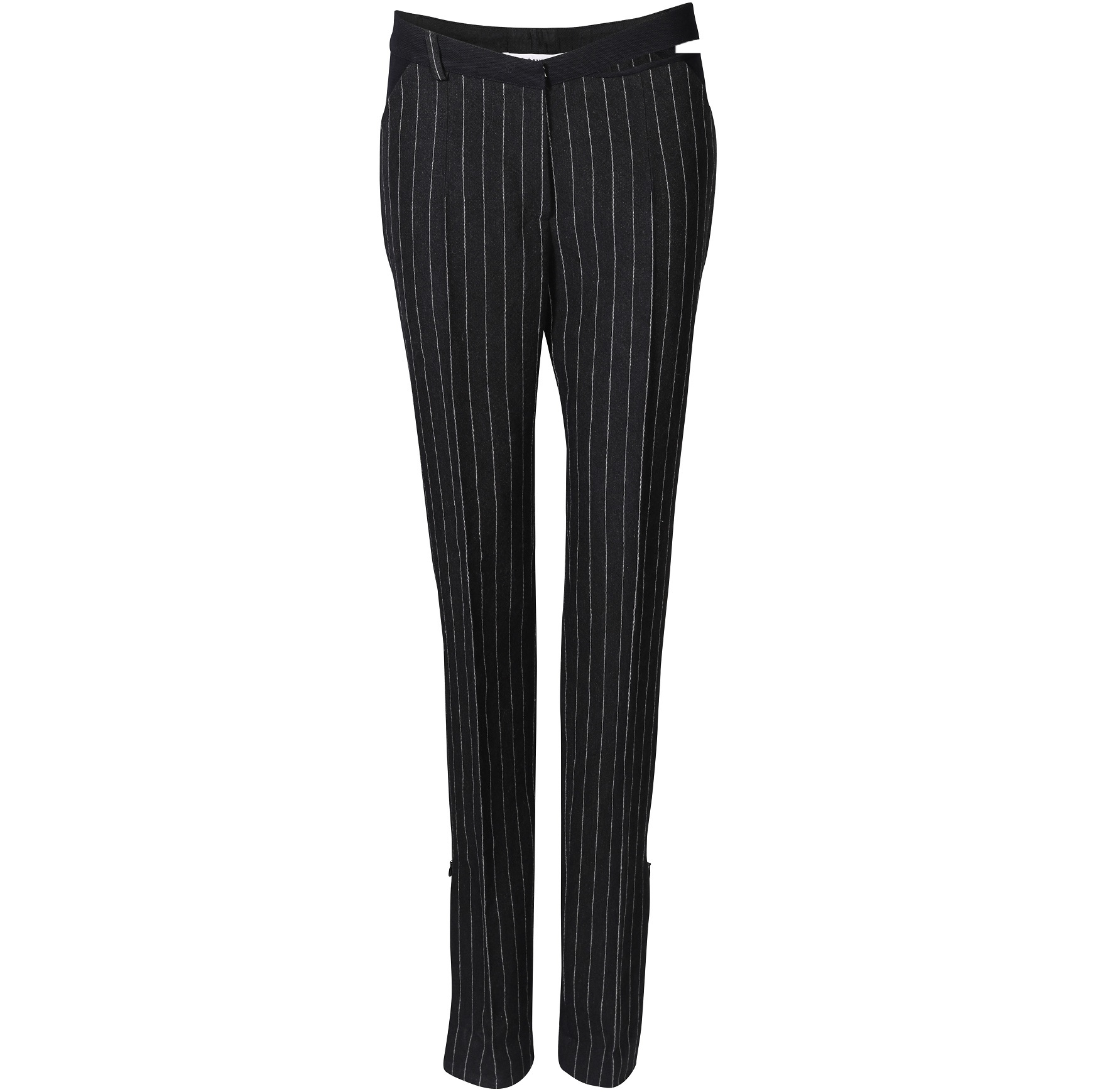 SOCIÉTÉ ANGELIQUE Gealle Pants in Pinstripe Black 38