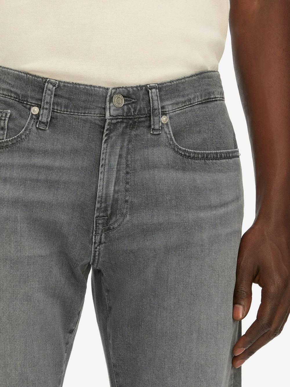 FRAME L'Homme Slim in Washed Grey