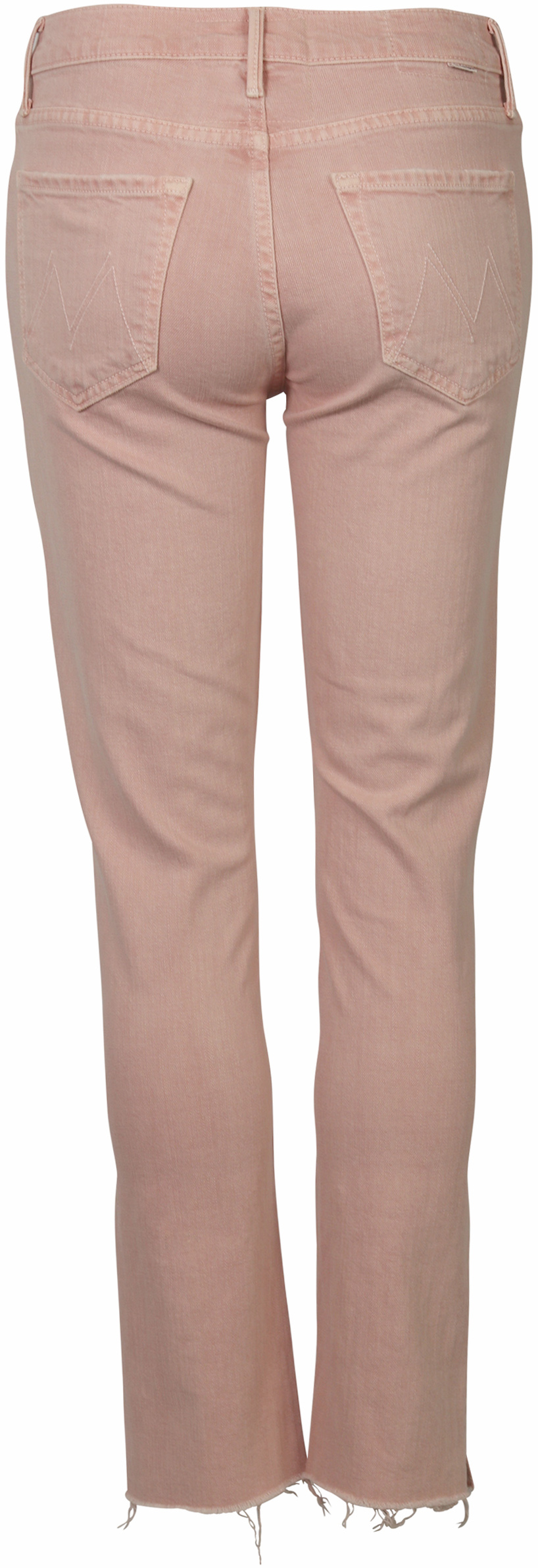 Mother Cropped Jeans Blush Pink