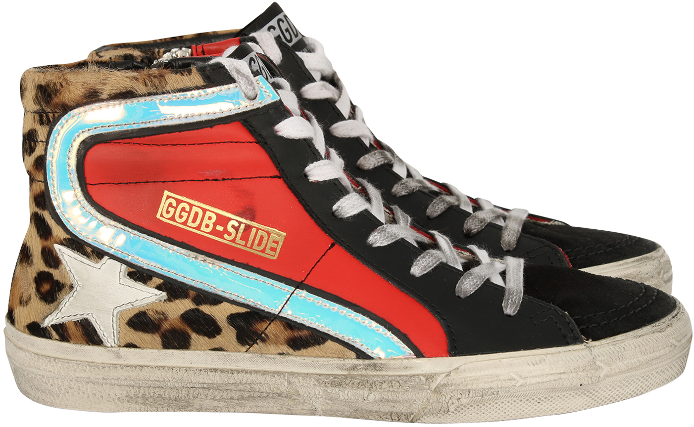 Golden Goose Sneaker Slide Snow Leo