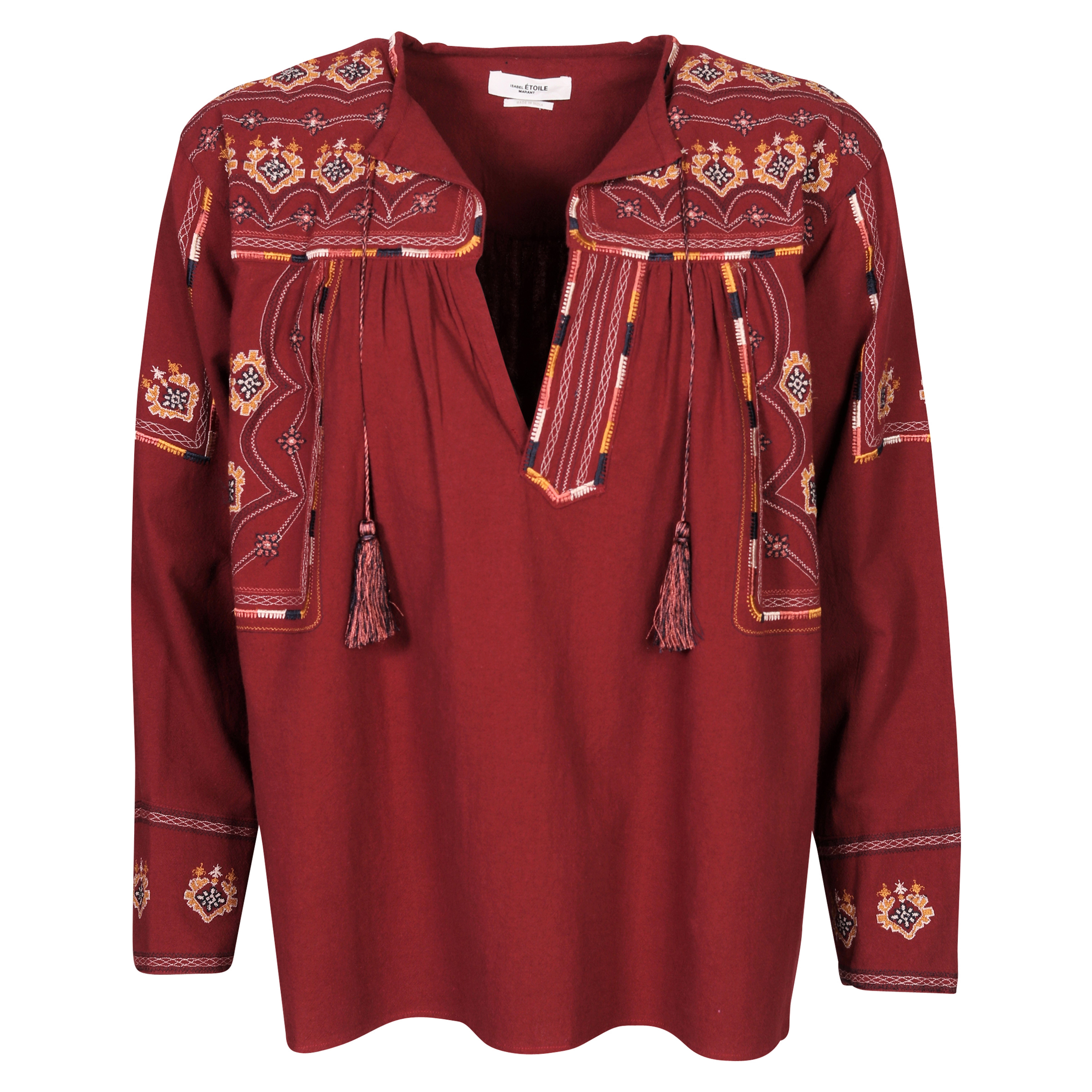 Isabel Marant Étoile Treya Top in Burnt Henna