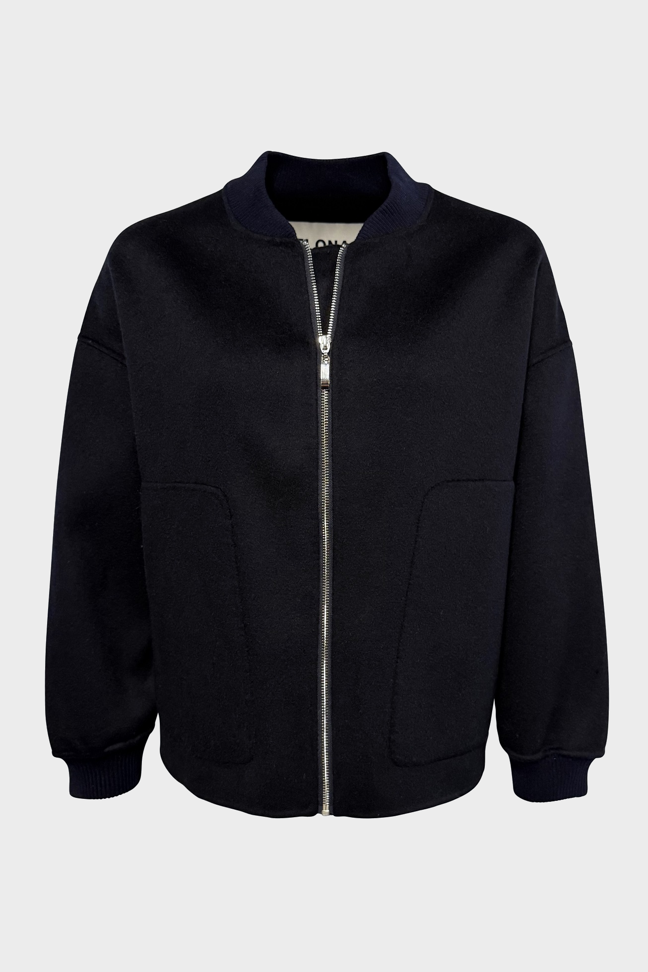 FLONA Bomber Jacket in Dark Navy