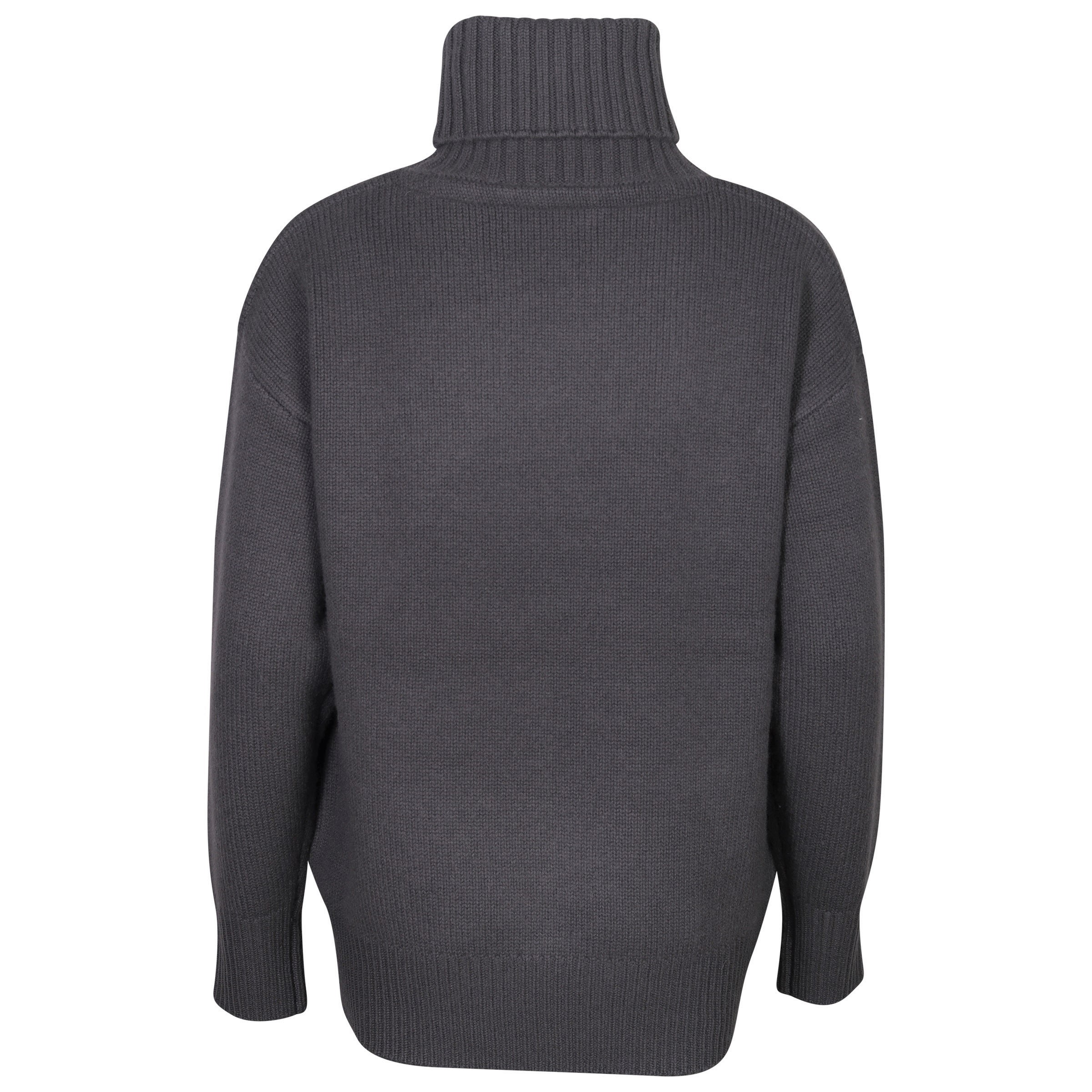 Extreme Cashmere Turtleneck N°20 Oversize Xtra in Concrete