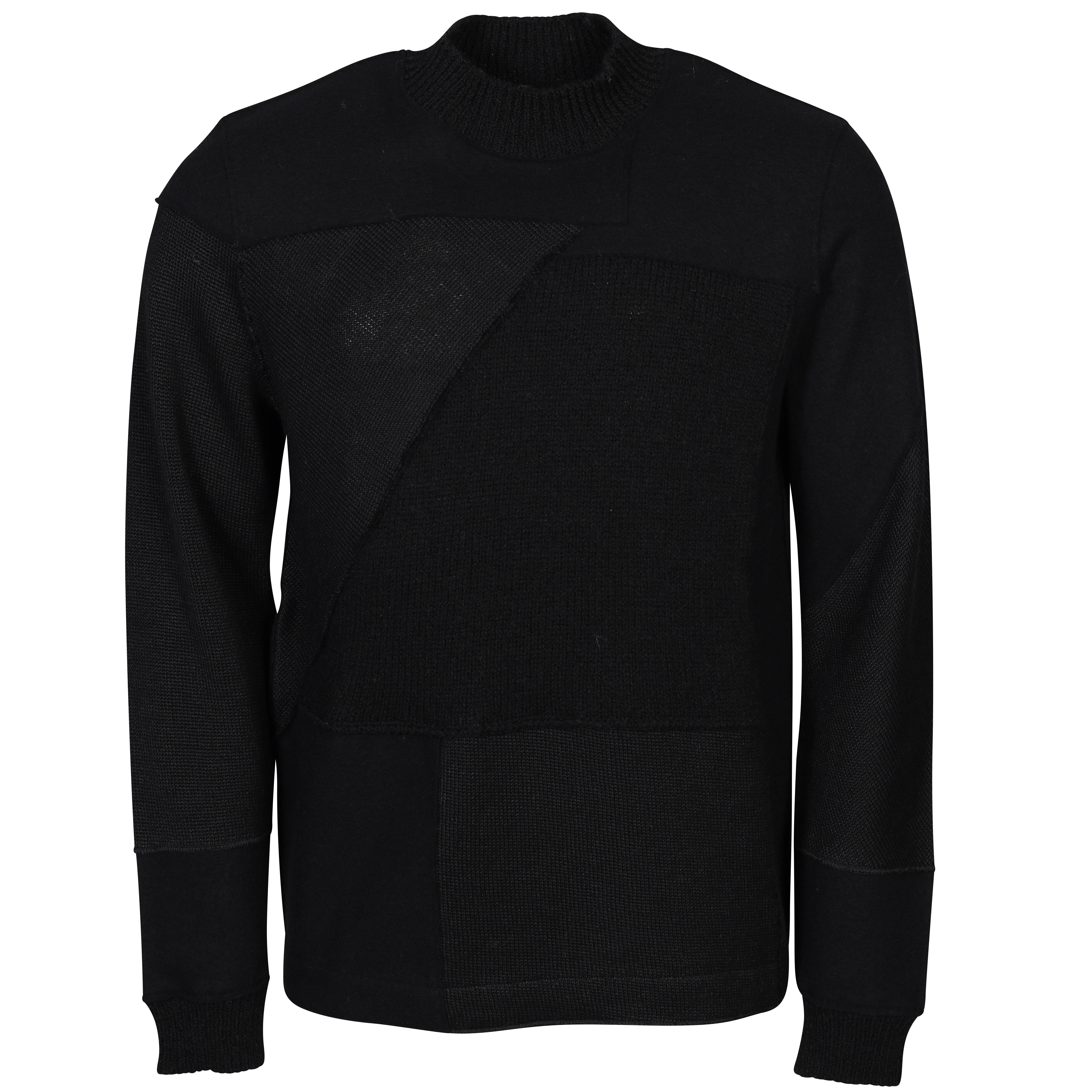 Transit Uomo Knit Pullover in Black