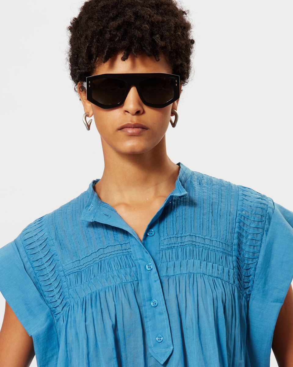 ISABEL MARANT ÉTOILE Leaza Top in Azure