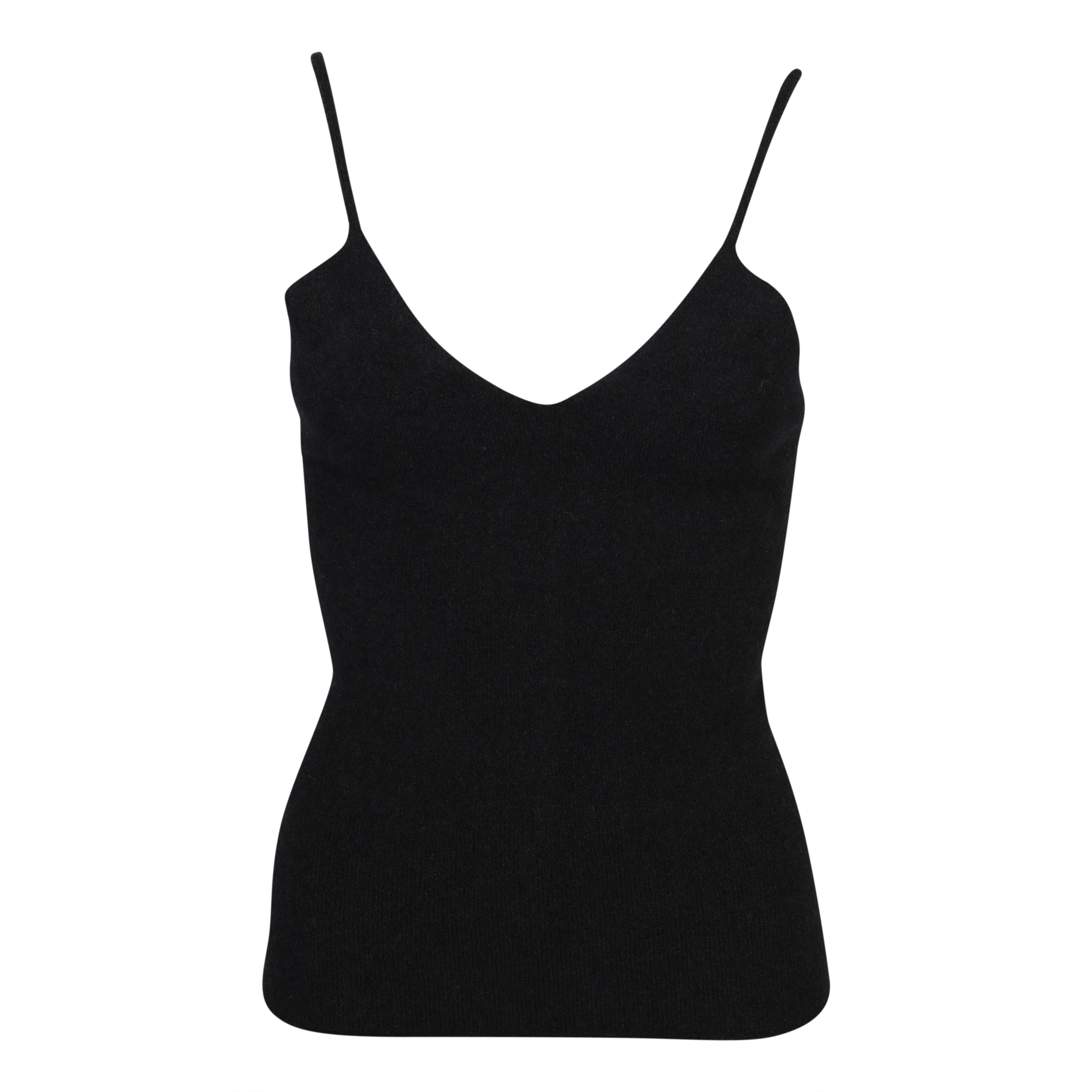 Laneus Soft Cashmere Tank in Black