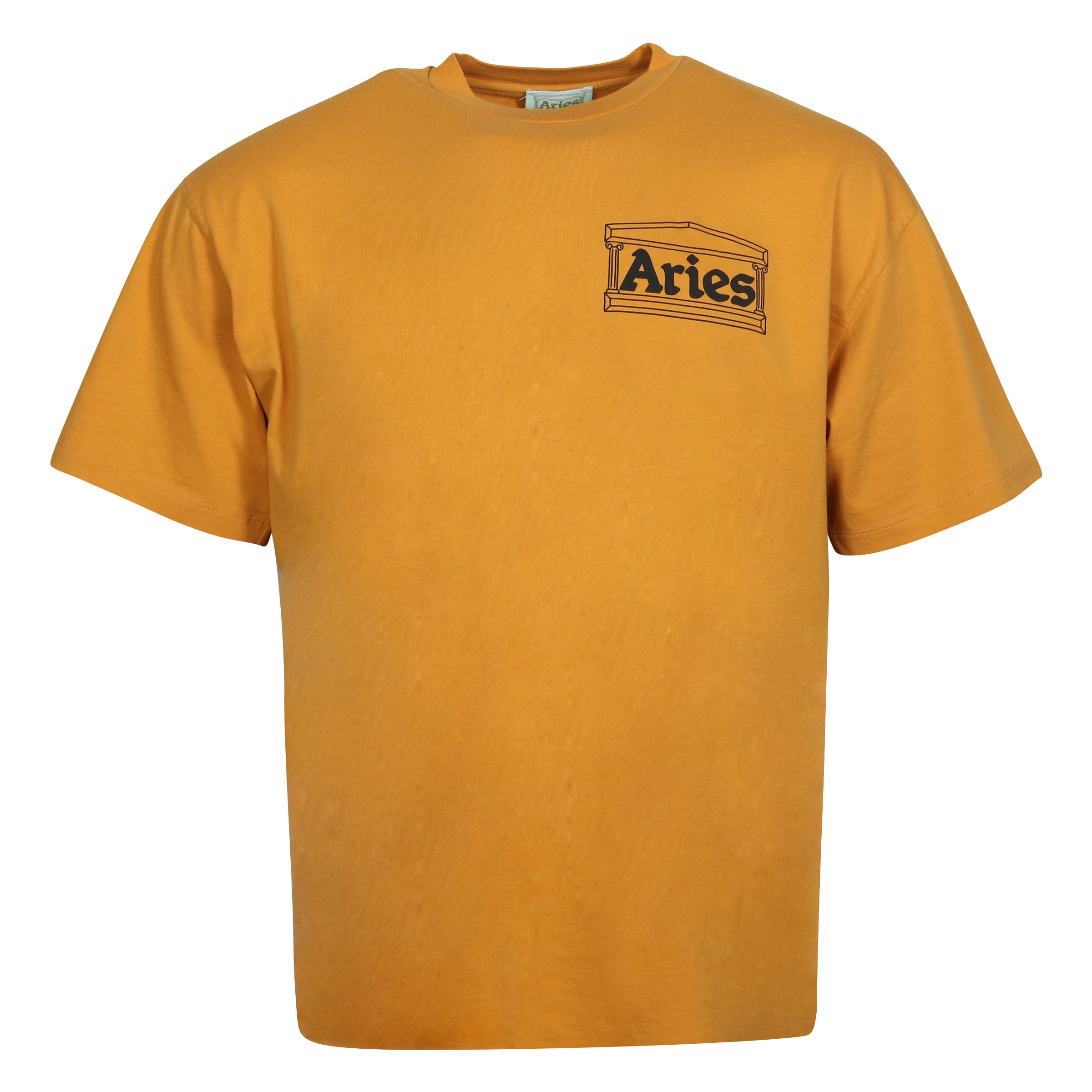 Unisex Aries Temple T-Shirt in Ochre