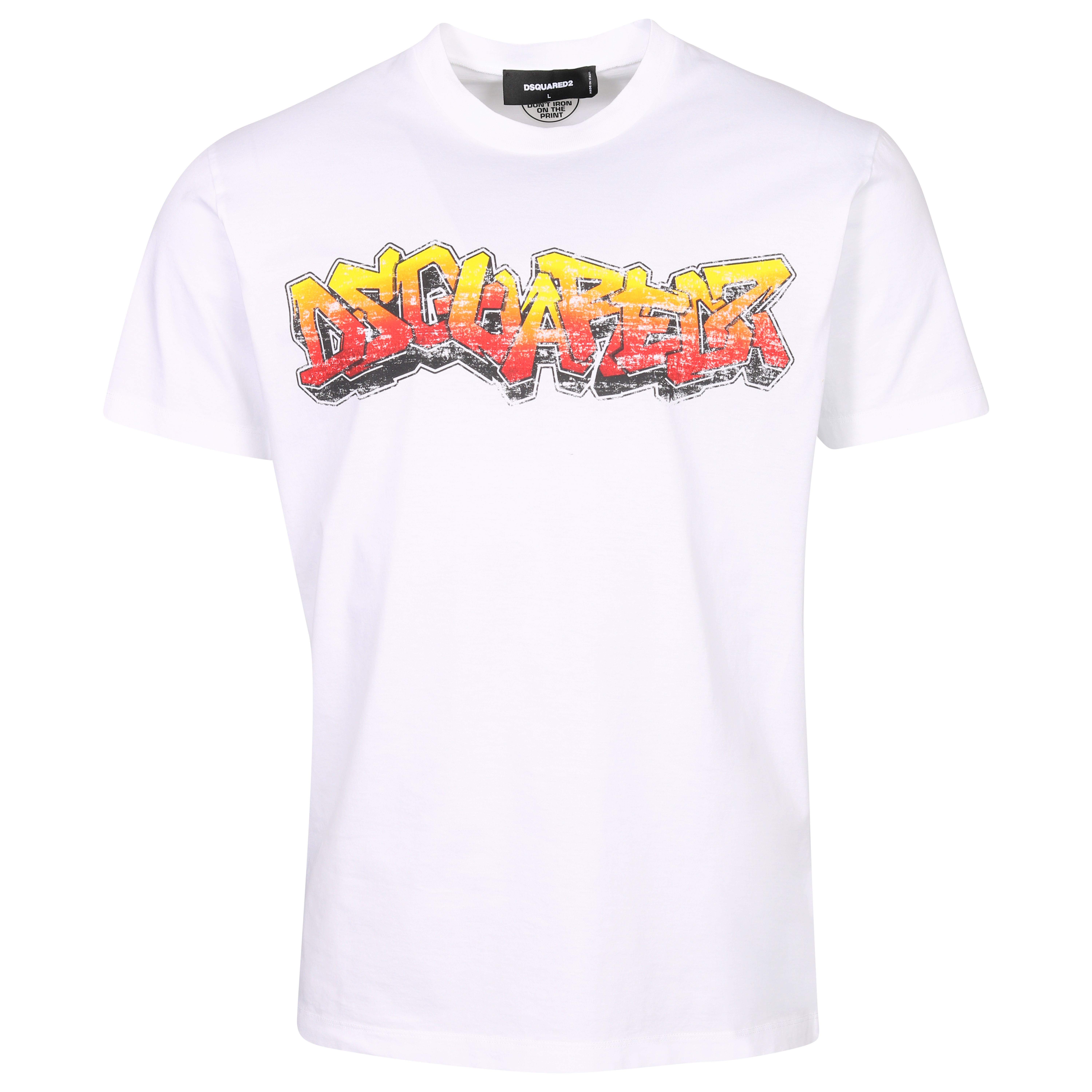 Dsquared Wall Tag C. T-Shirt White