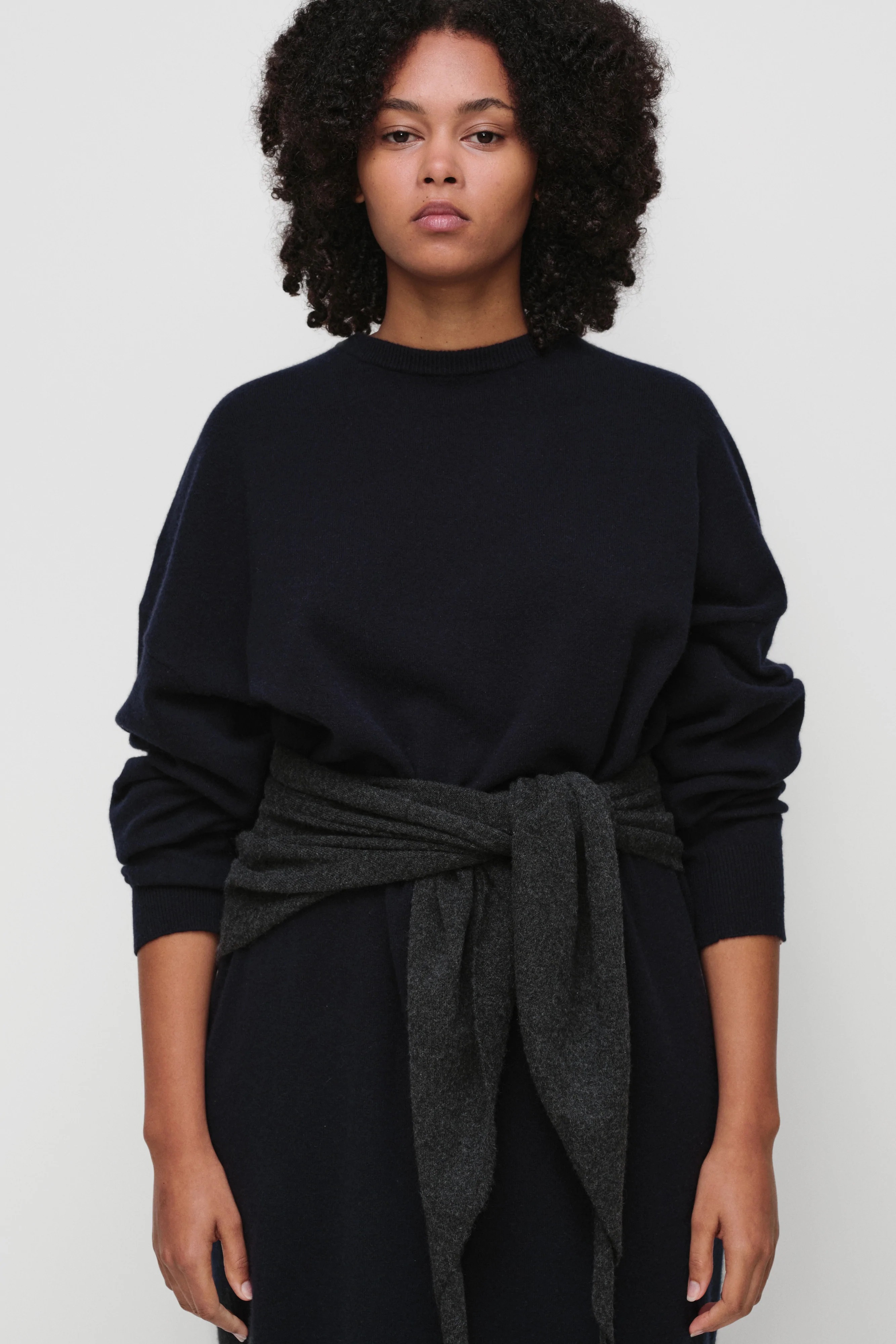 Extreme Cashmere Scarf N°150 Witch in Shadow