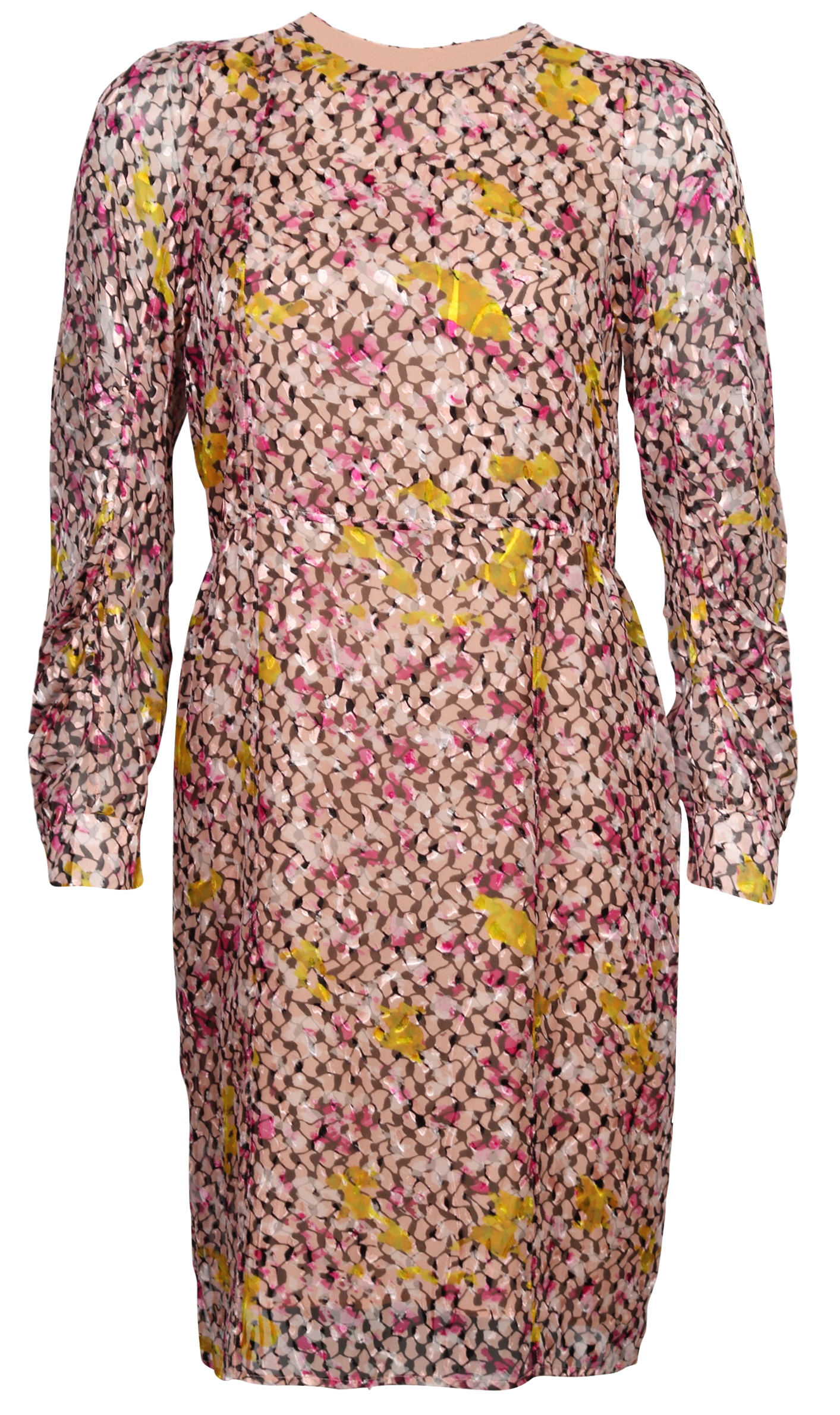 Lala Berlin Dress Doucie Kufiya Cosmos Pink