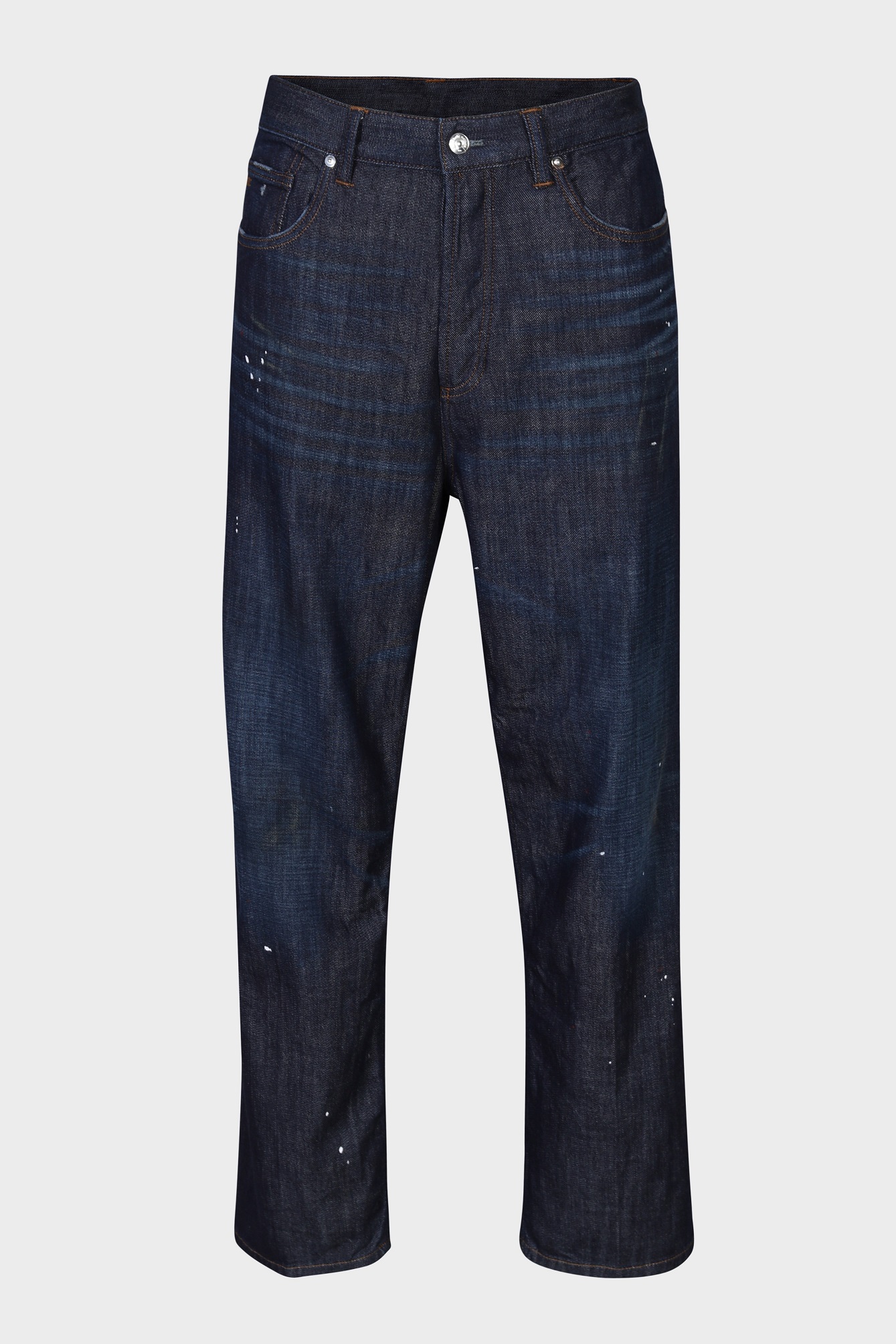 NINE:INTHE:MORNING Albert Loose Fit Denim Pant in Dark Blue NINE:INTHE:MORNING Albert Loose Fit Denim Pant in Dark Blue