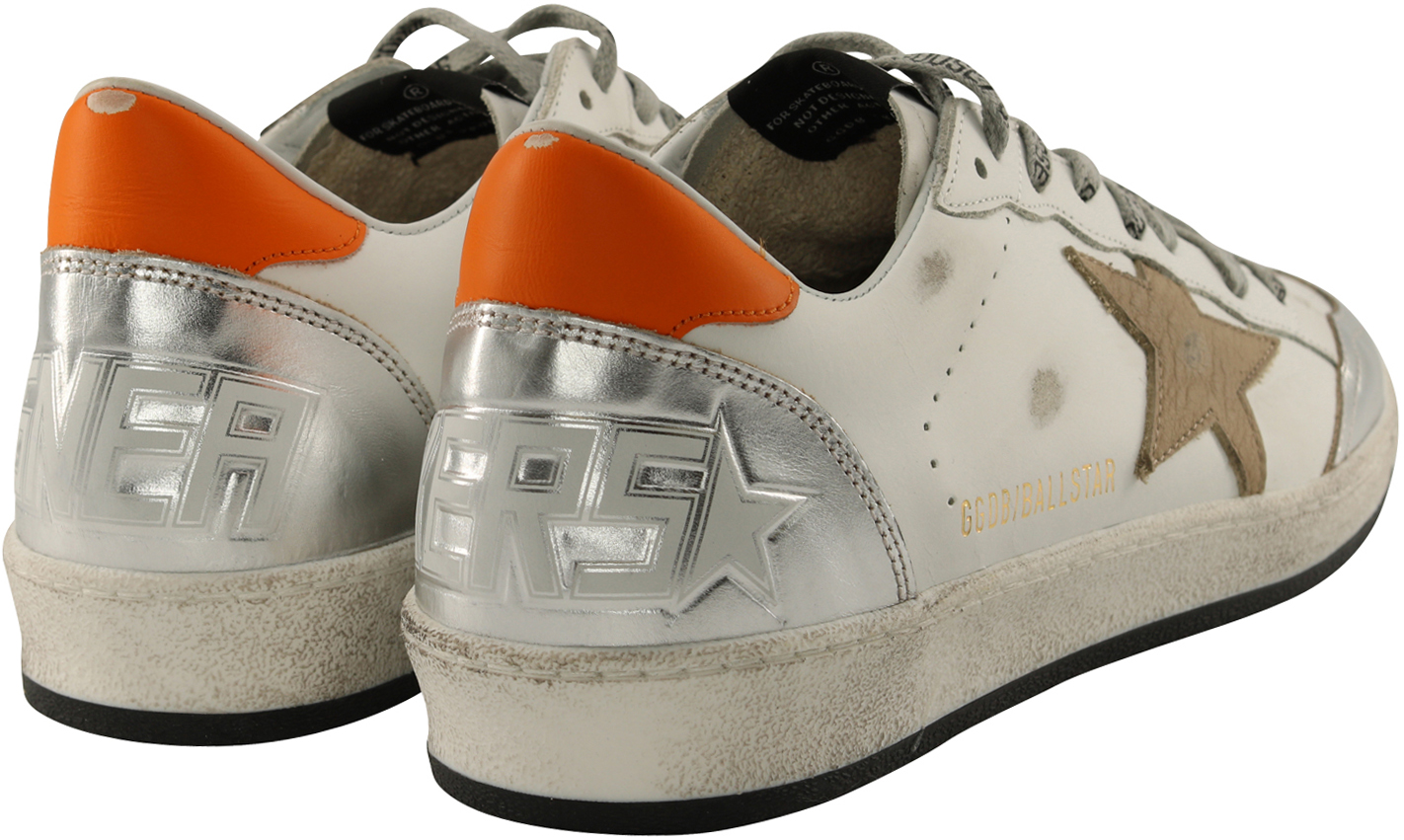 Golden Goose Sneaker Ball Star White Leather
