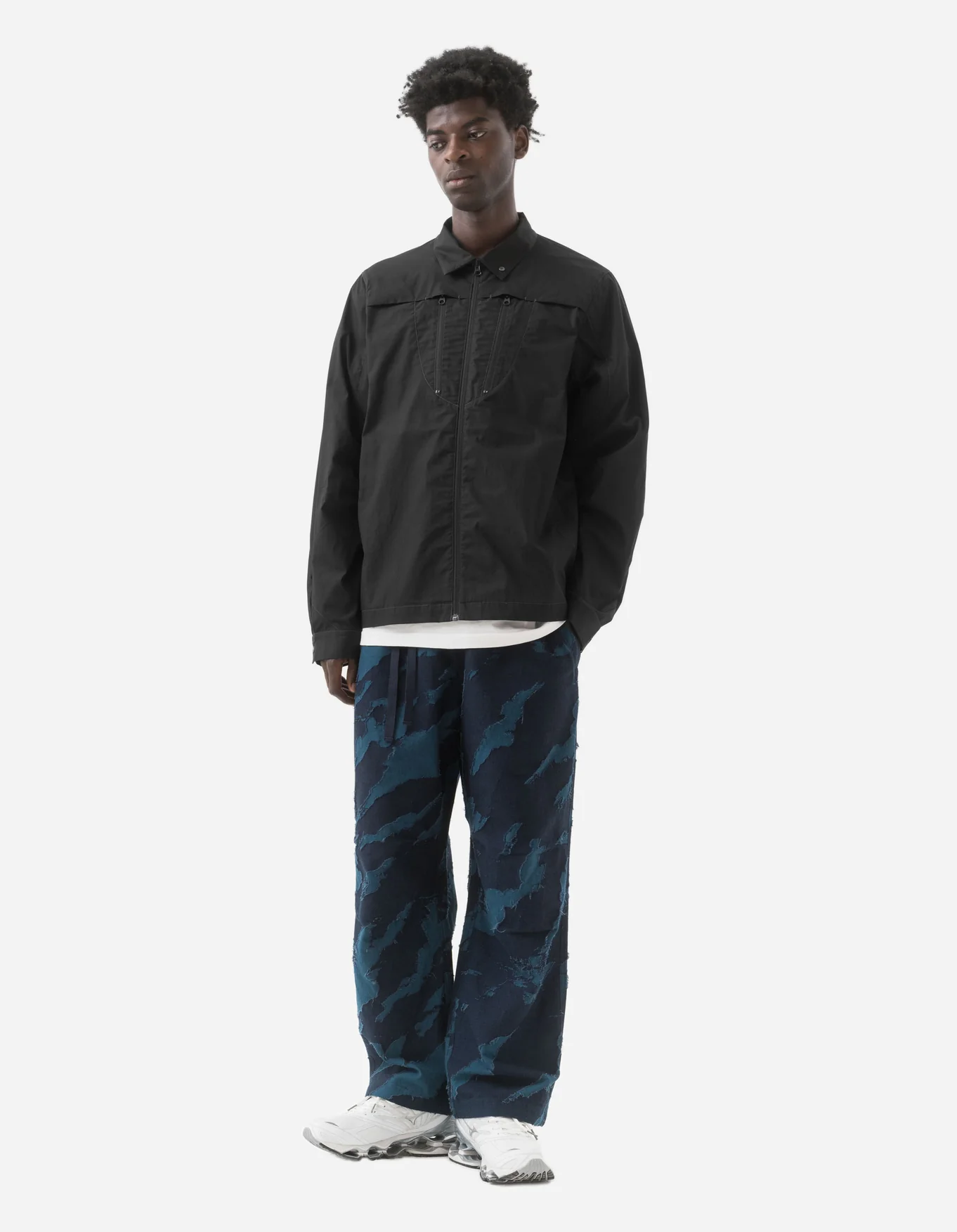 MAHARISHI 6062 Bonsai Loose Track Pant in Indigo MAHARISHI 6062 Bonsai Loose Track Pant in Indigo XXL