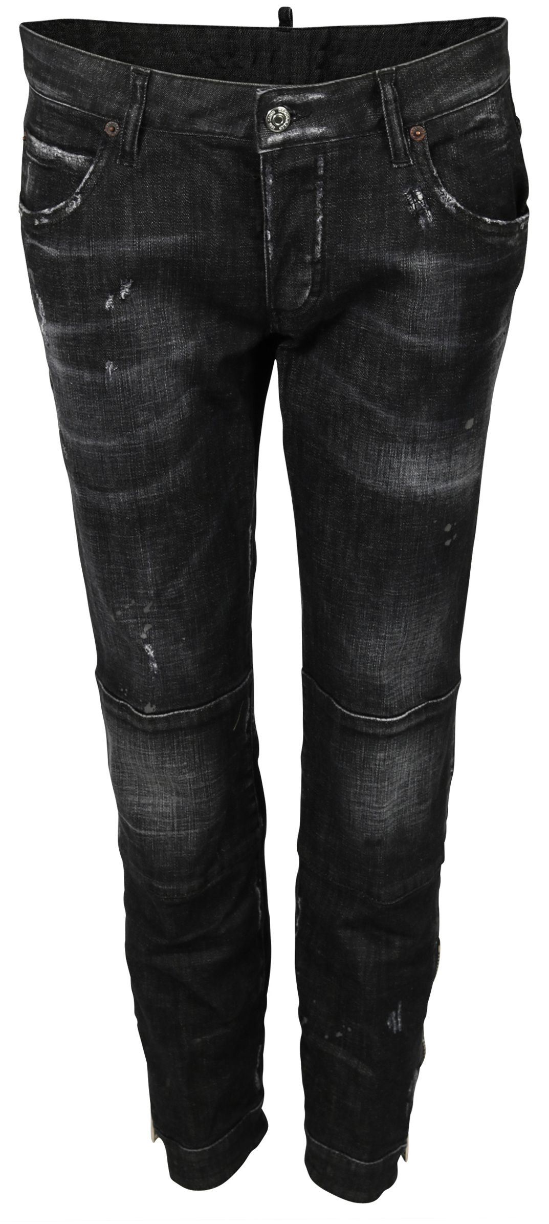 Dsquared Biker Jeans Black Washed