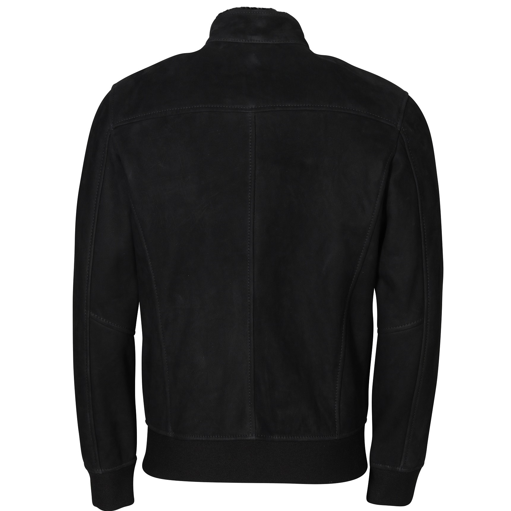 GIORGIO BRATO Shearling Jacket in Black 48
