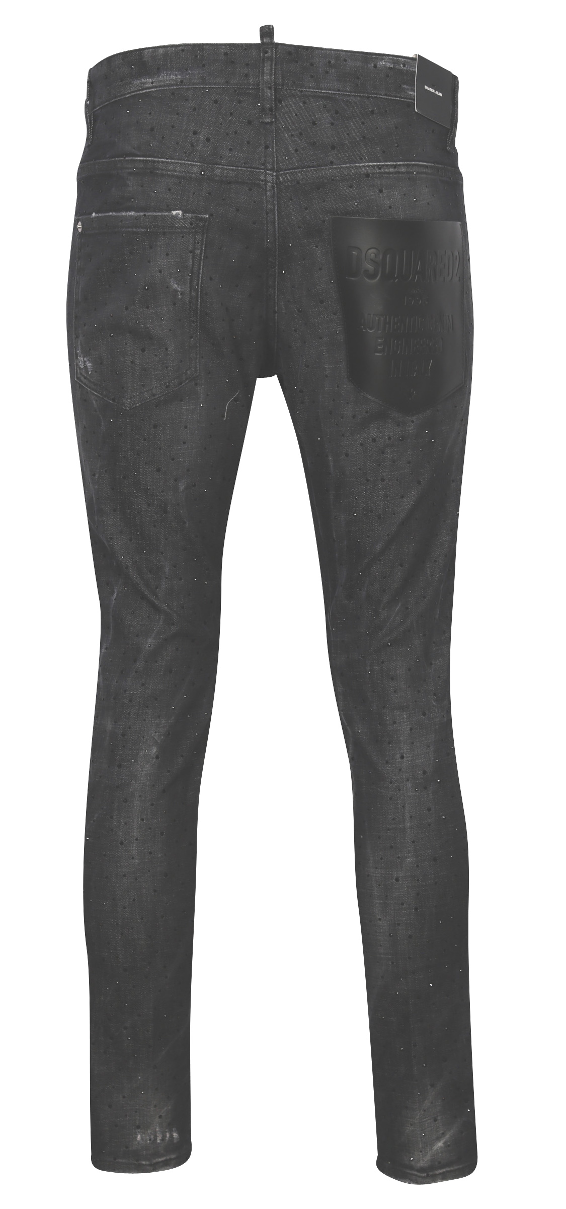 Dsquared Jeans Skater Sparkling Black Washed