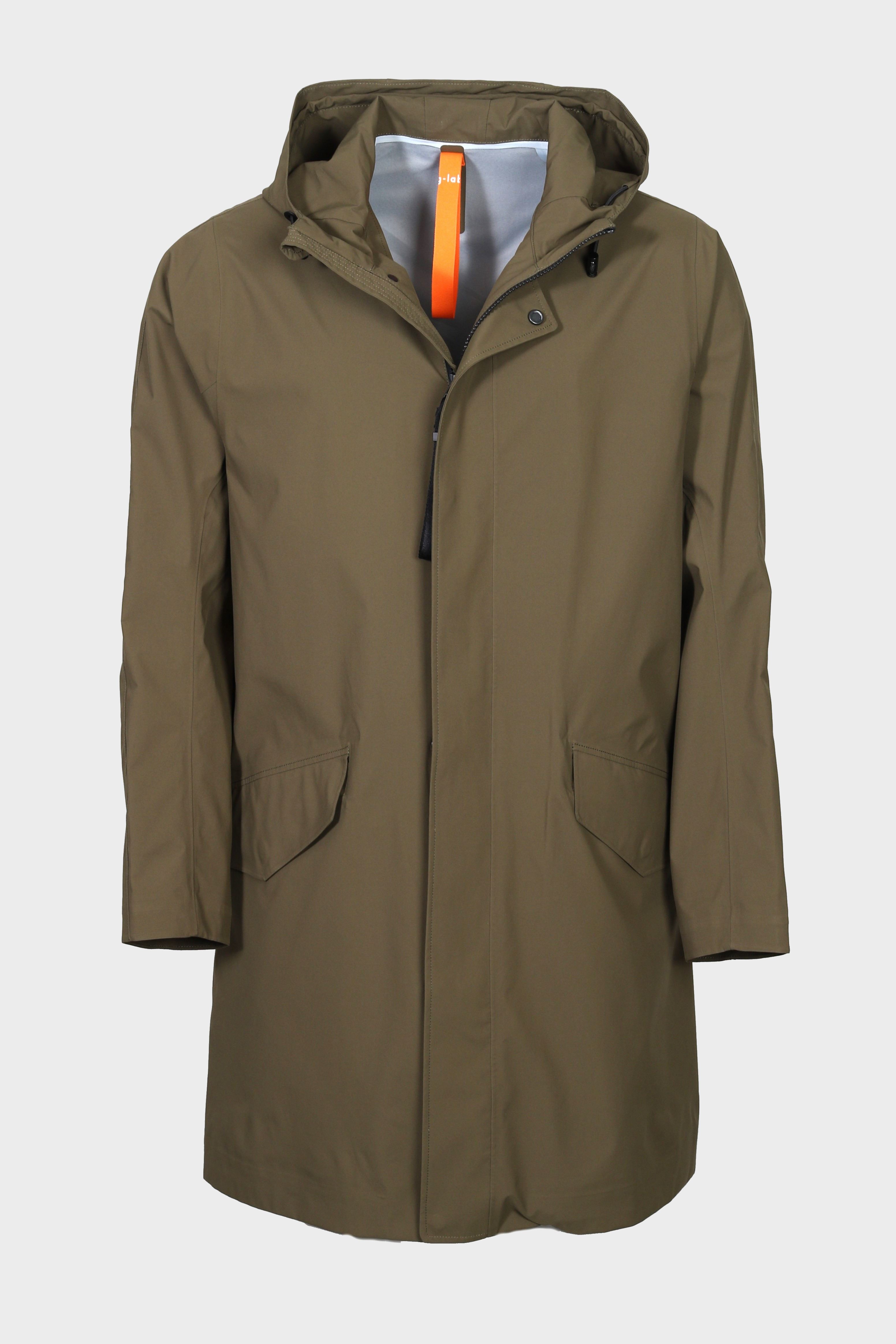 G-LAB Waterproof Light Jacket Geo in Olive