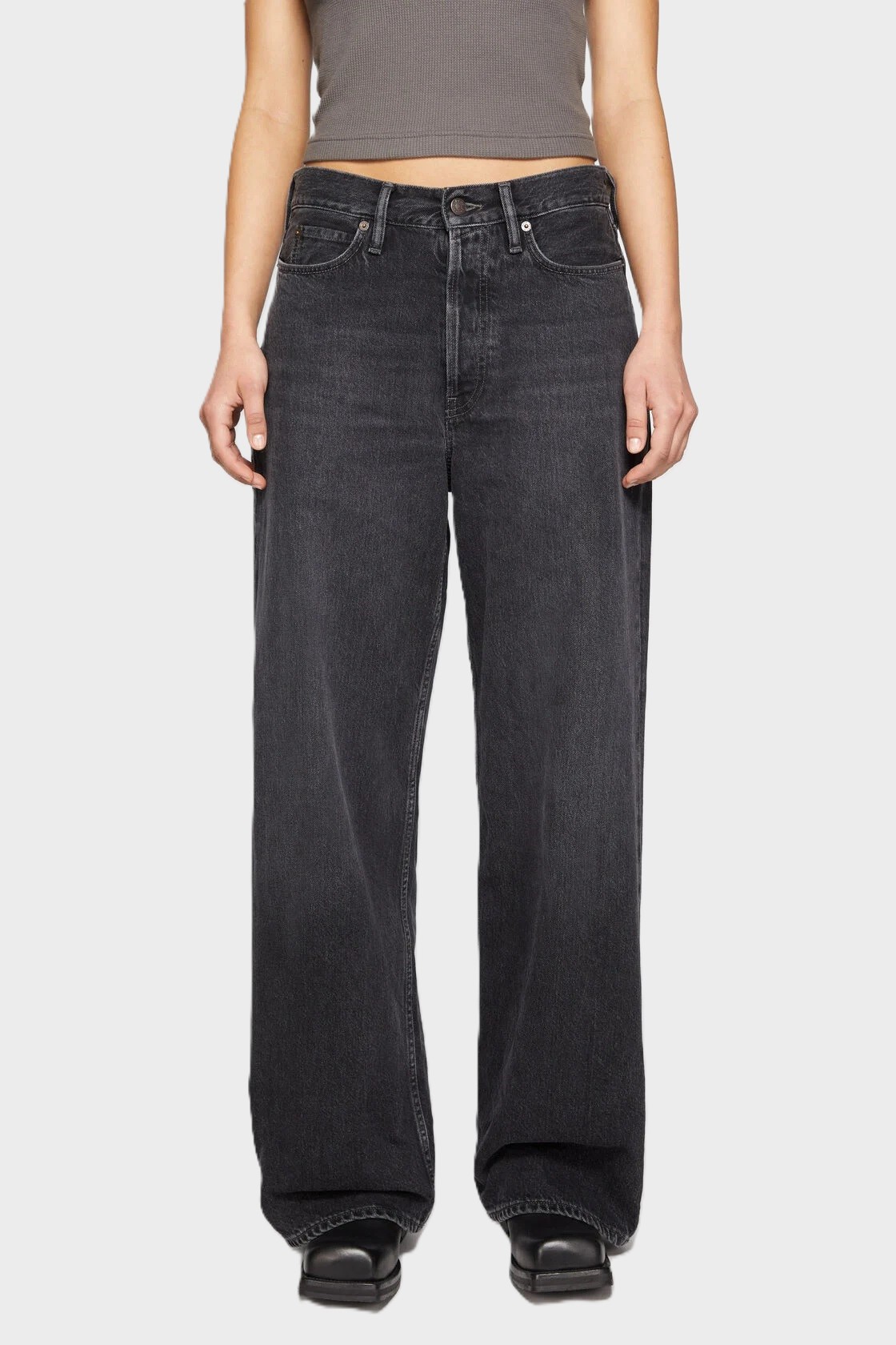 ACNE STUDIOS 1981F Jeans in Vintage Black ACNE STUDIOS 1981F Jeans in Vintage Black