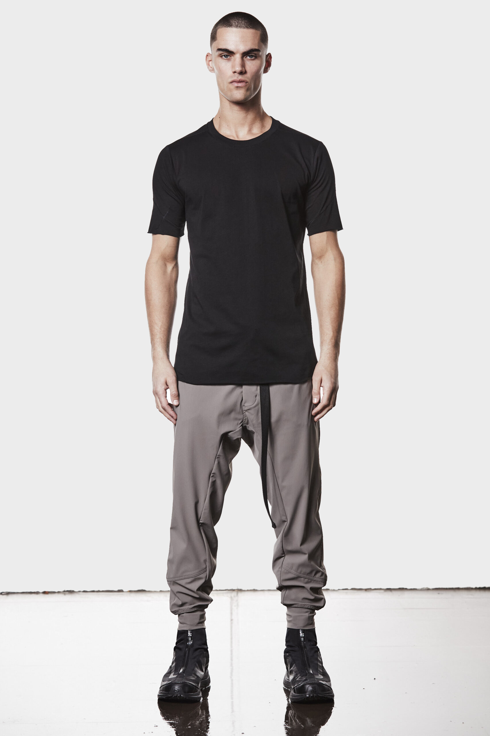THOM KROM Slim Fit T-Shirt in Black