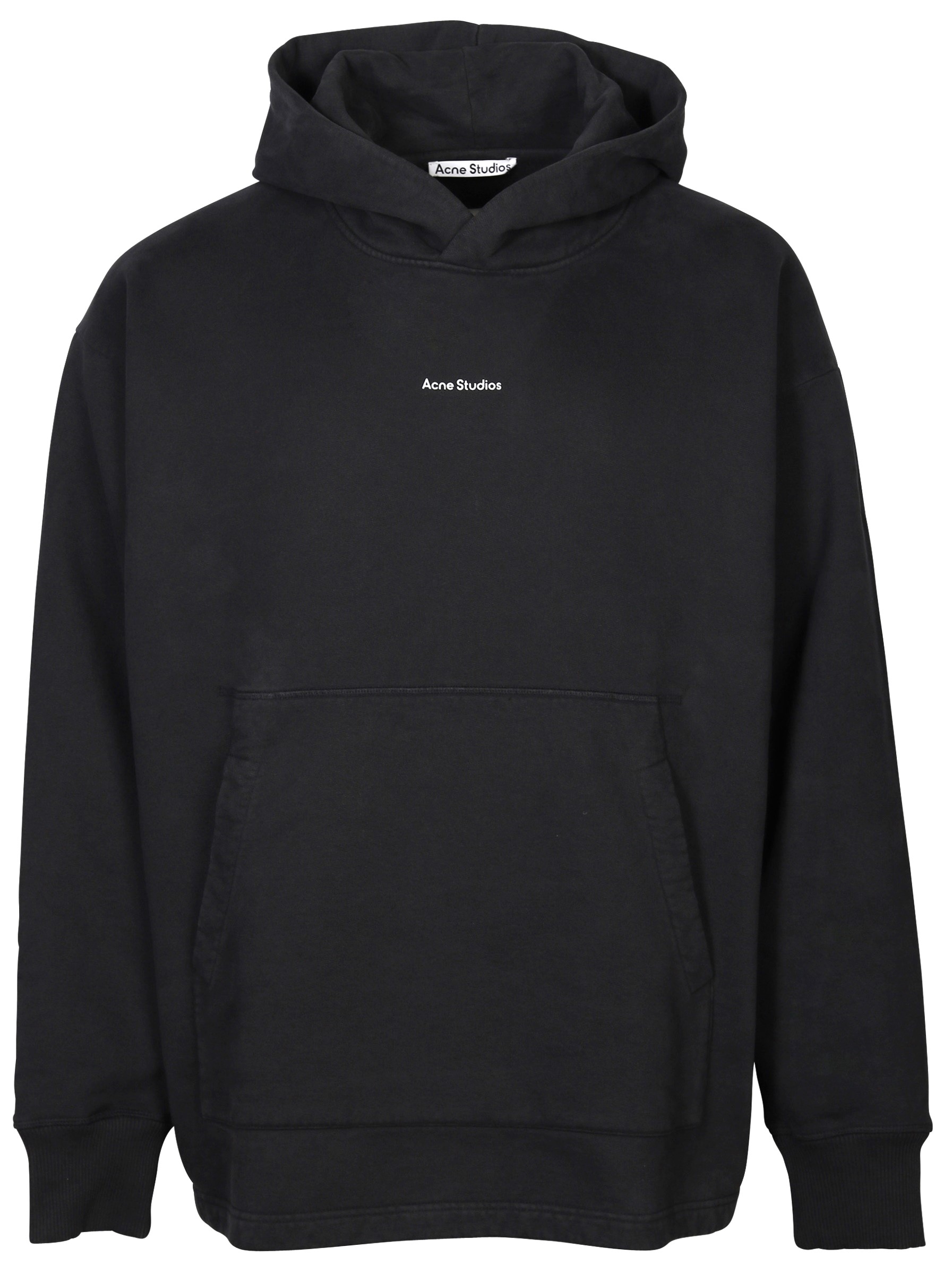 ACNE STUDIOS Stamp Oversize Sweathoodie in Black S