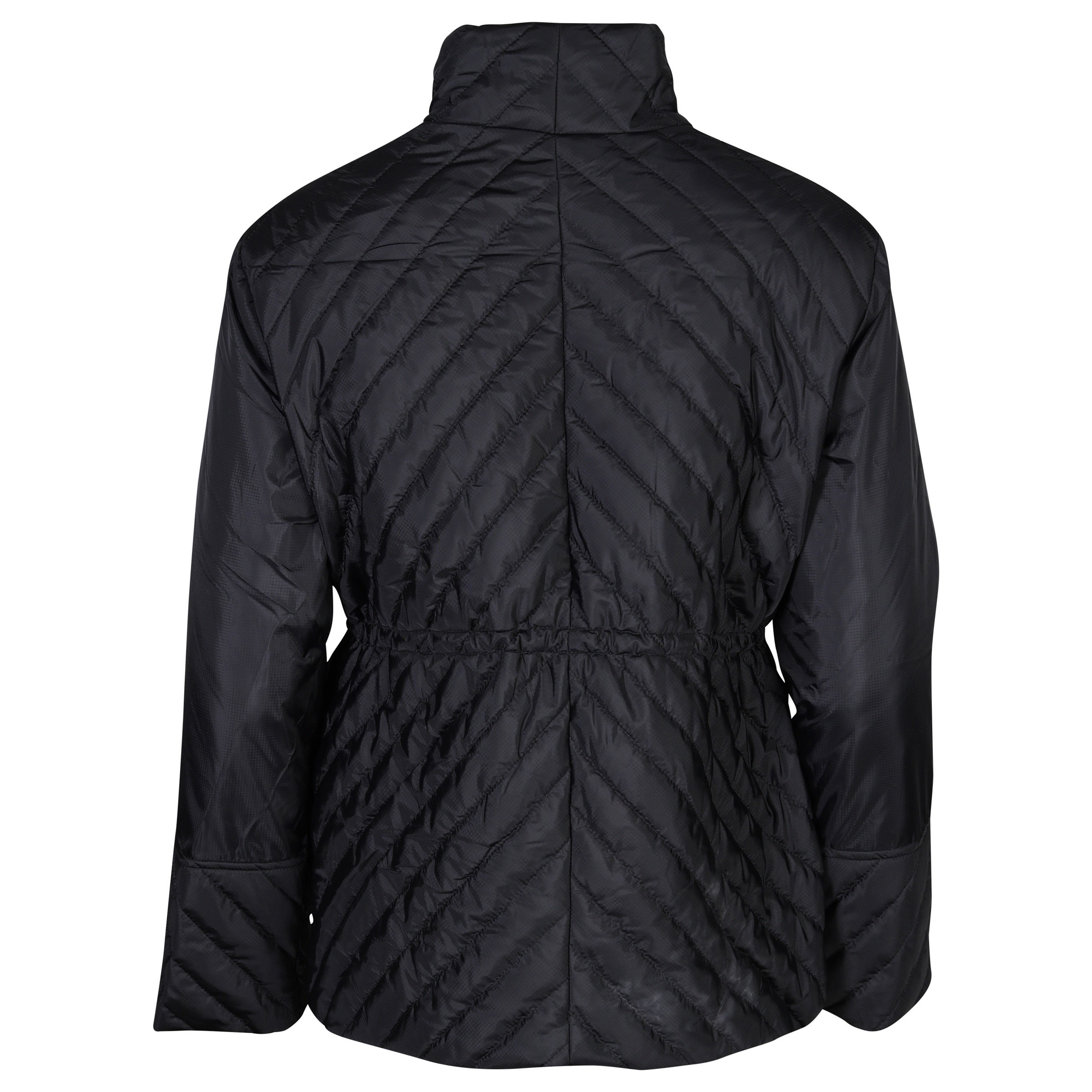 Ganni Recycled Ripstop Quilt Jacket in Black