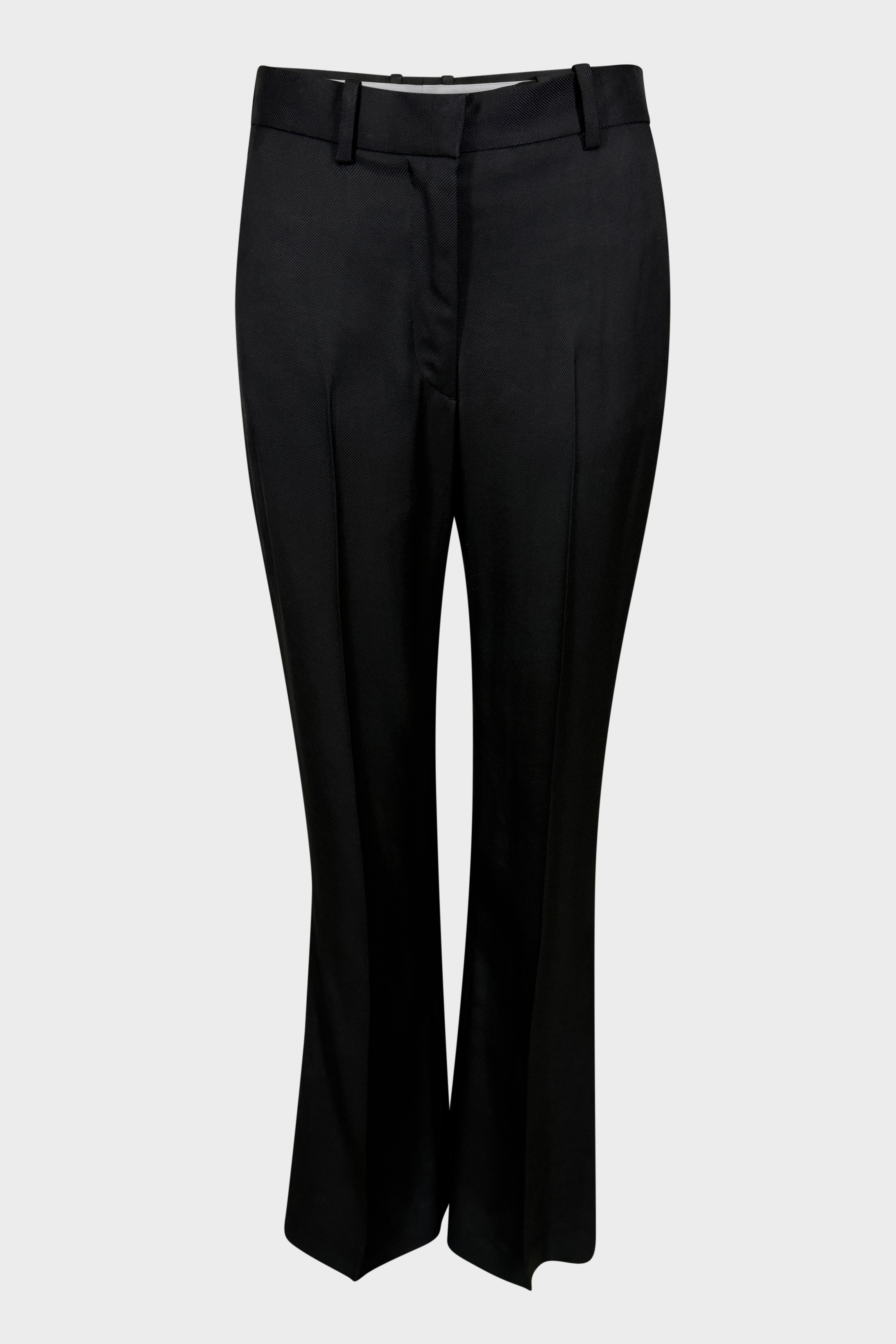 DAGMAR Slim Flared Pant in Black