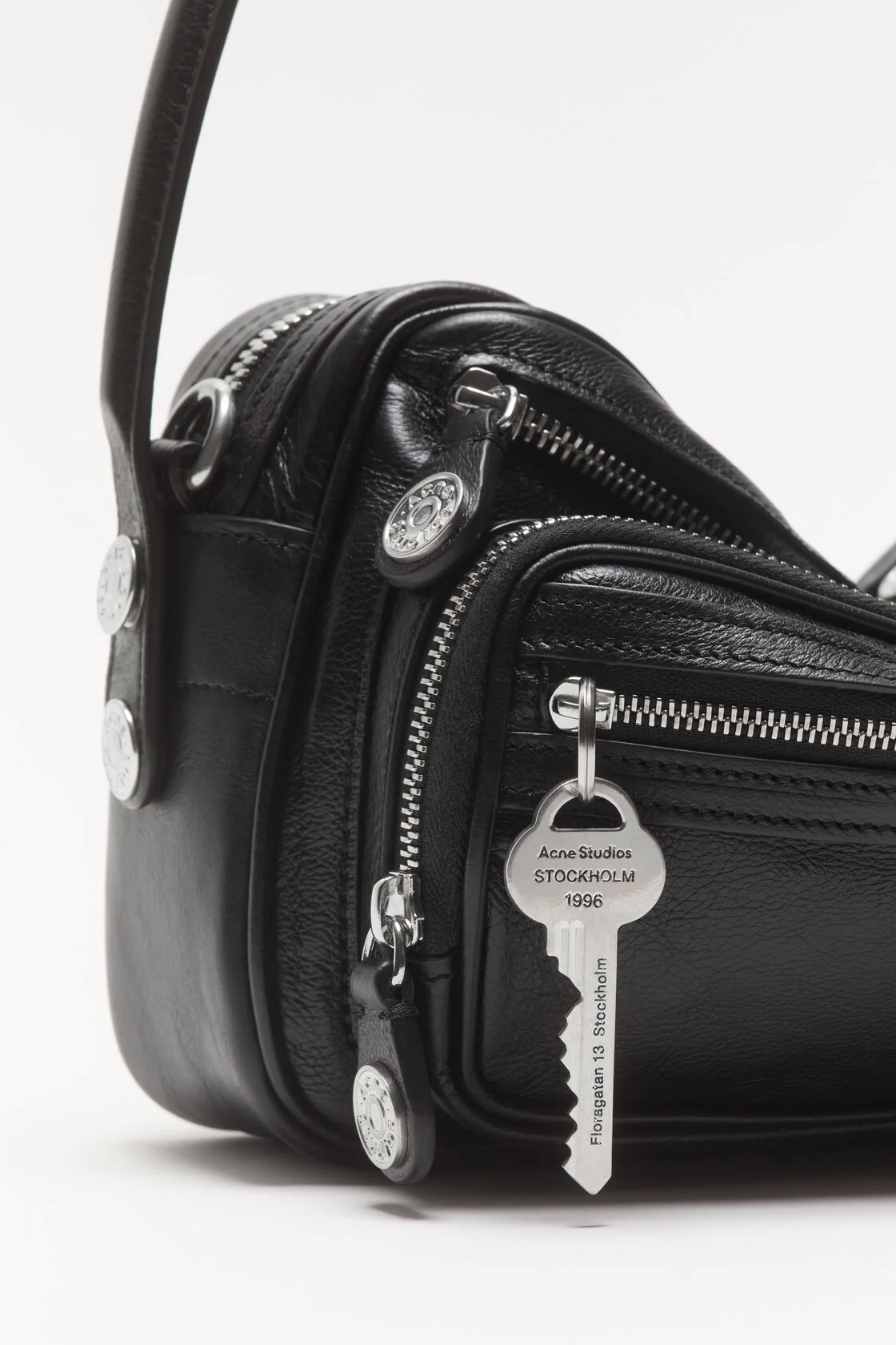 ACNE STUDIOS Camero Party Bag in Black