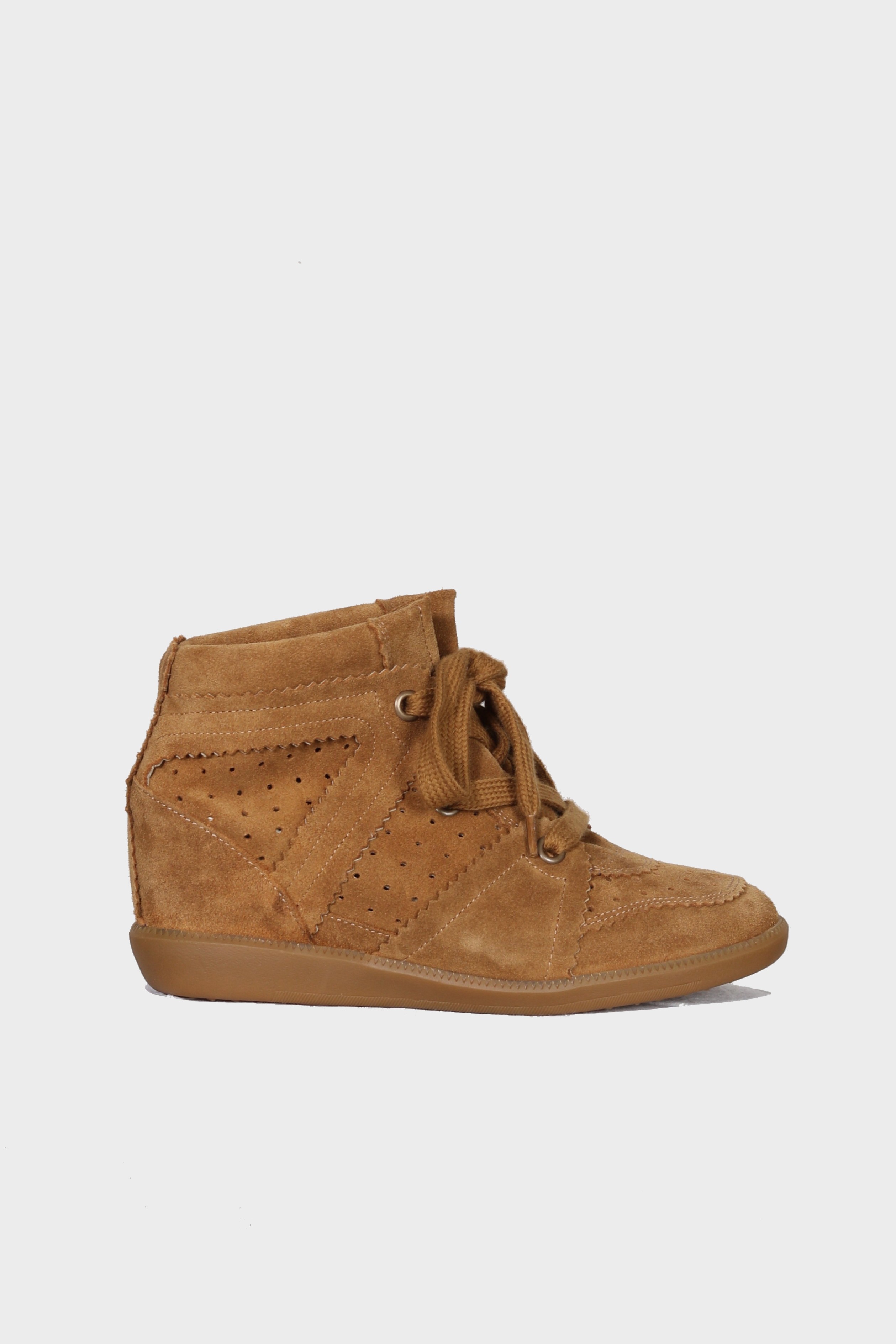 ISABEL MARANT ÉTOILE Bobby Sneaker in Cognac