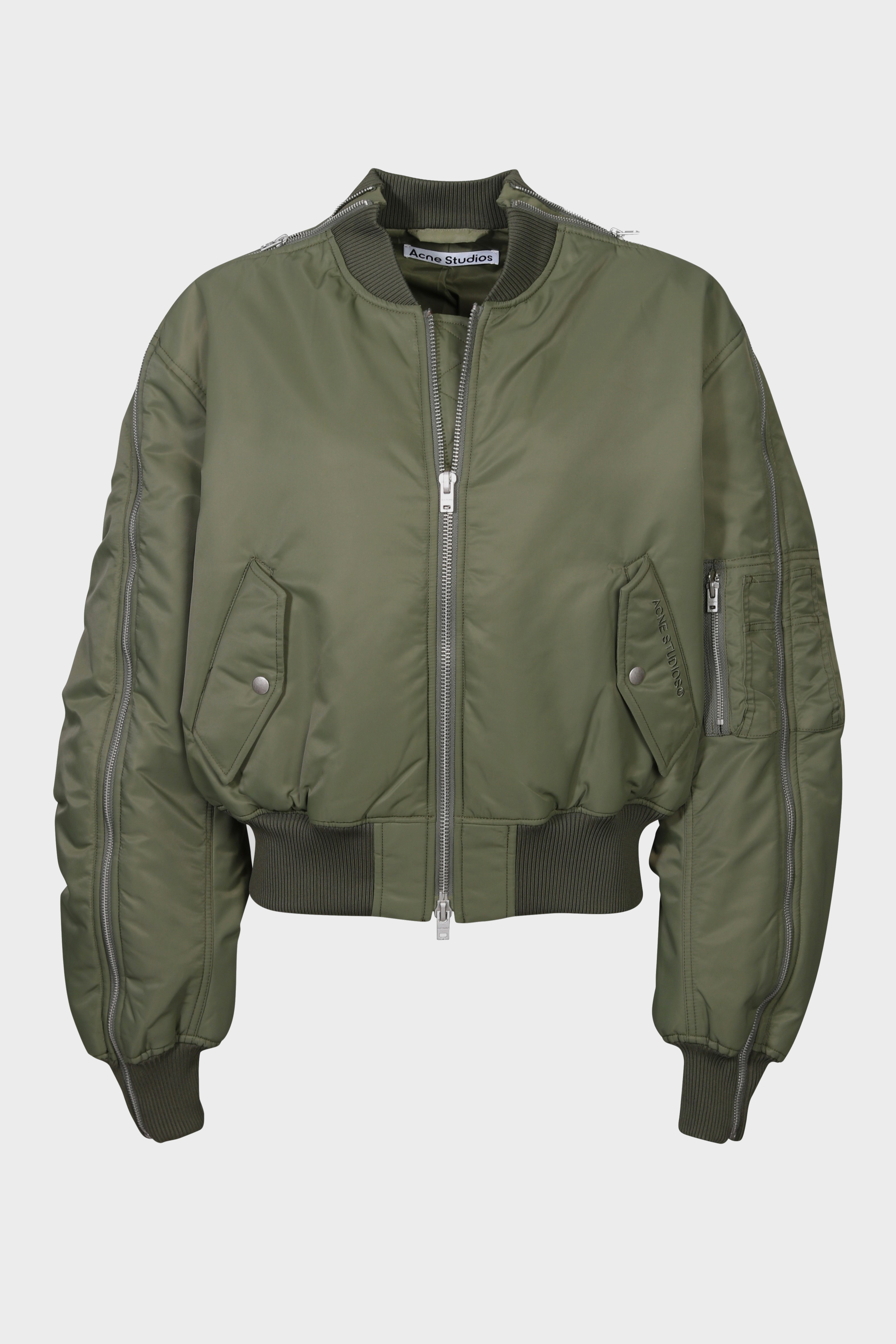 ACNE STUDIOS Bomberjacket in Hunter Green