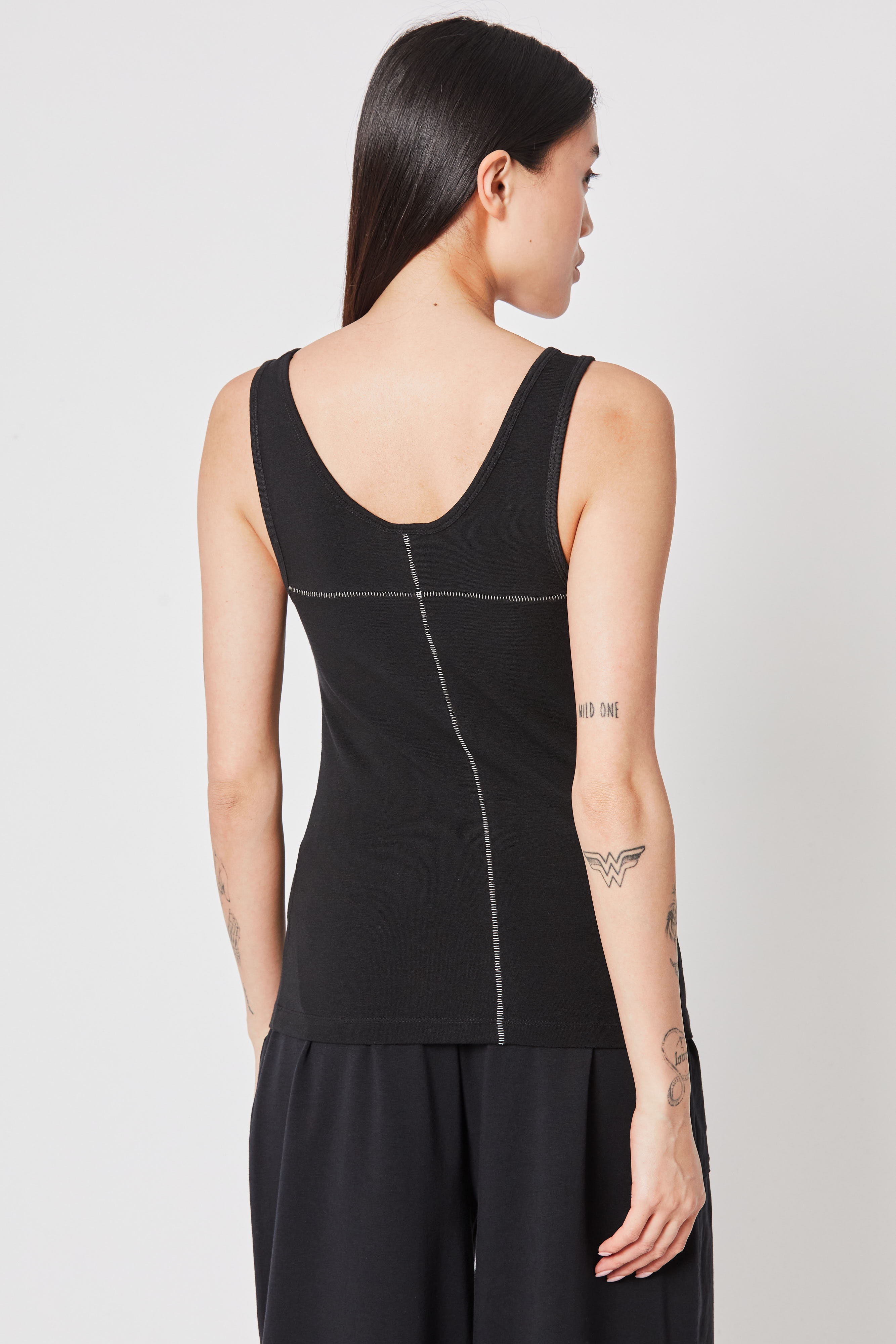 Thom Krom Tank in Black