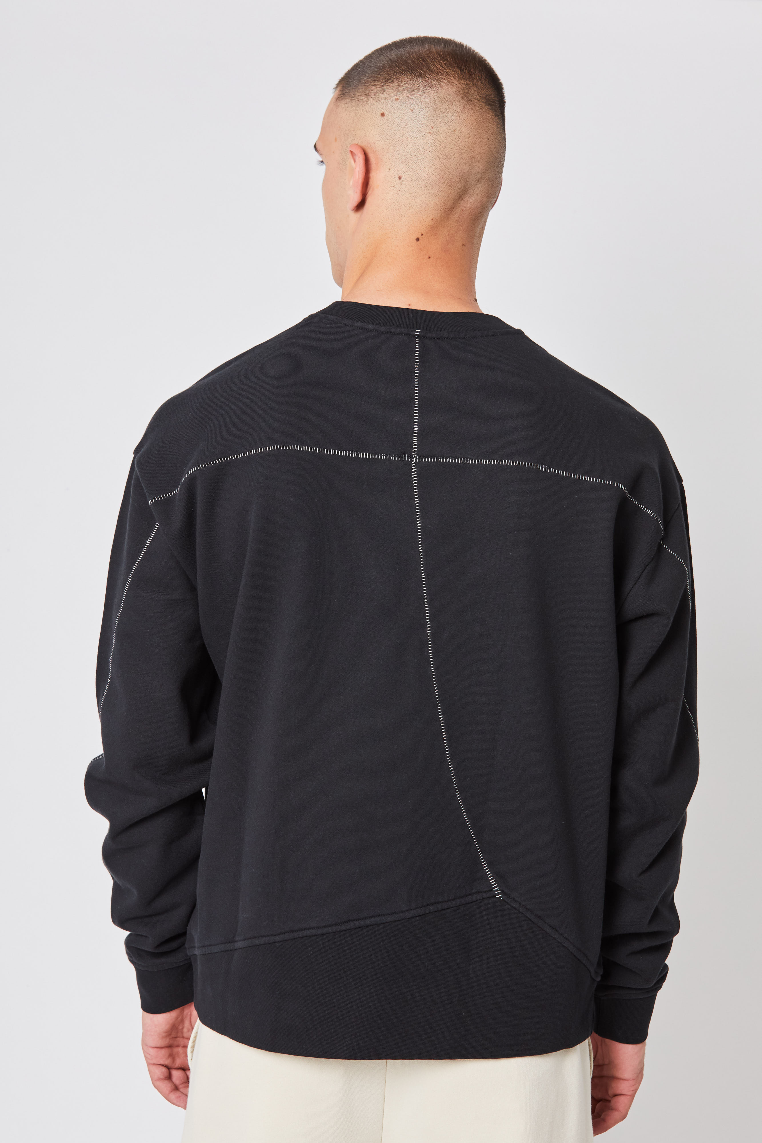 Thom Krom Oversize Sweatshirt in Black