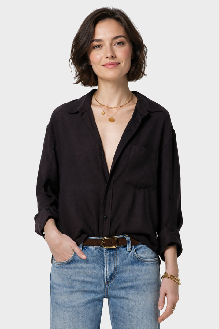 CITIZENS OF HUMANITY Brown Kayla Shirt