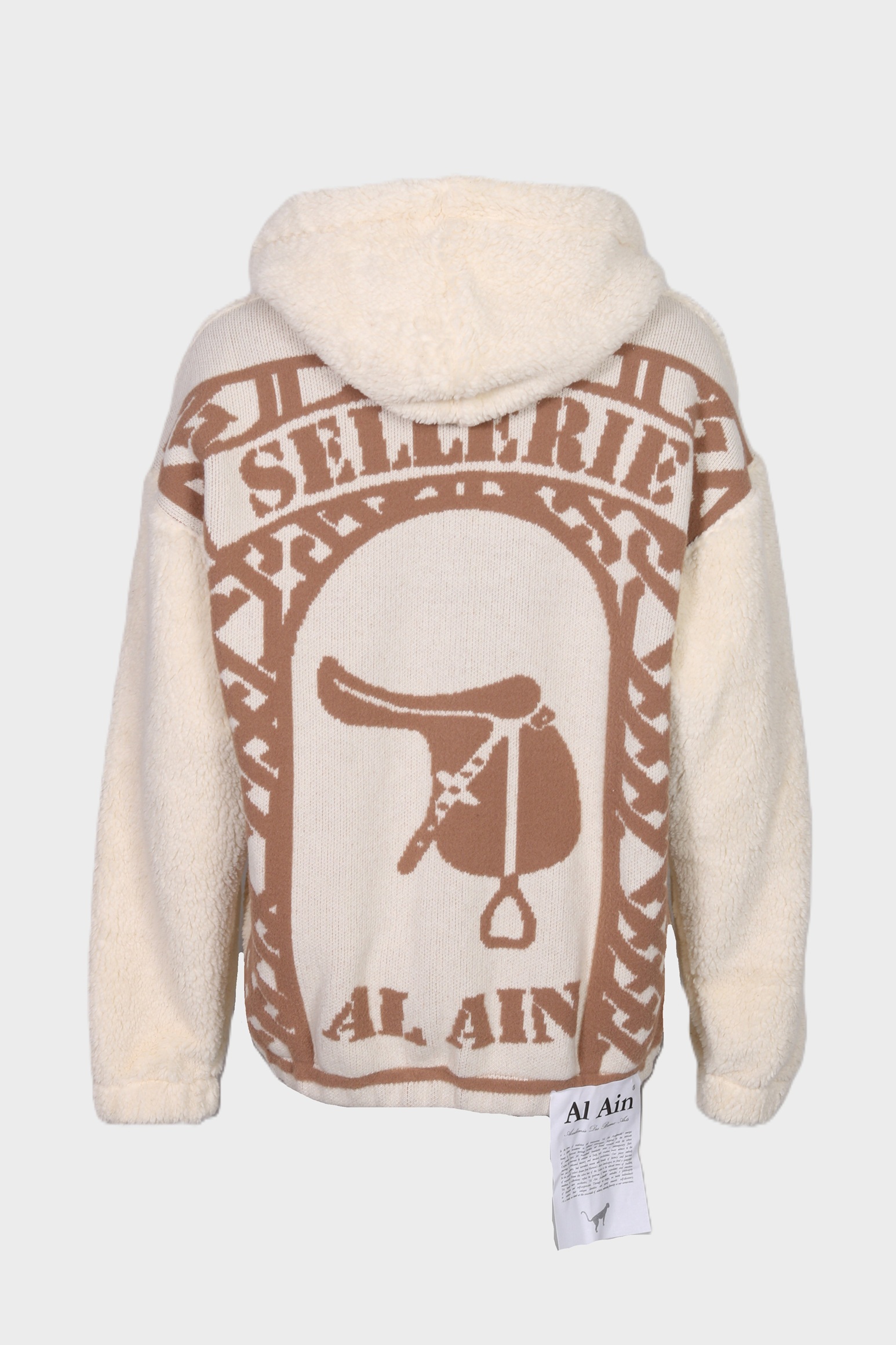 AL AIN Zip Hoodie Lamb