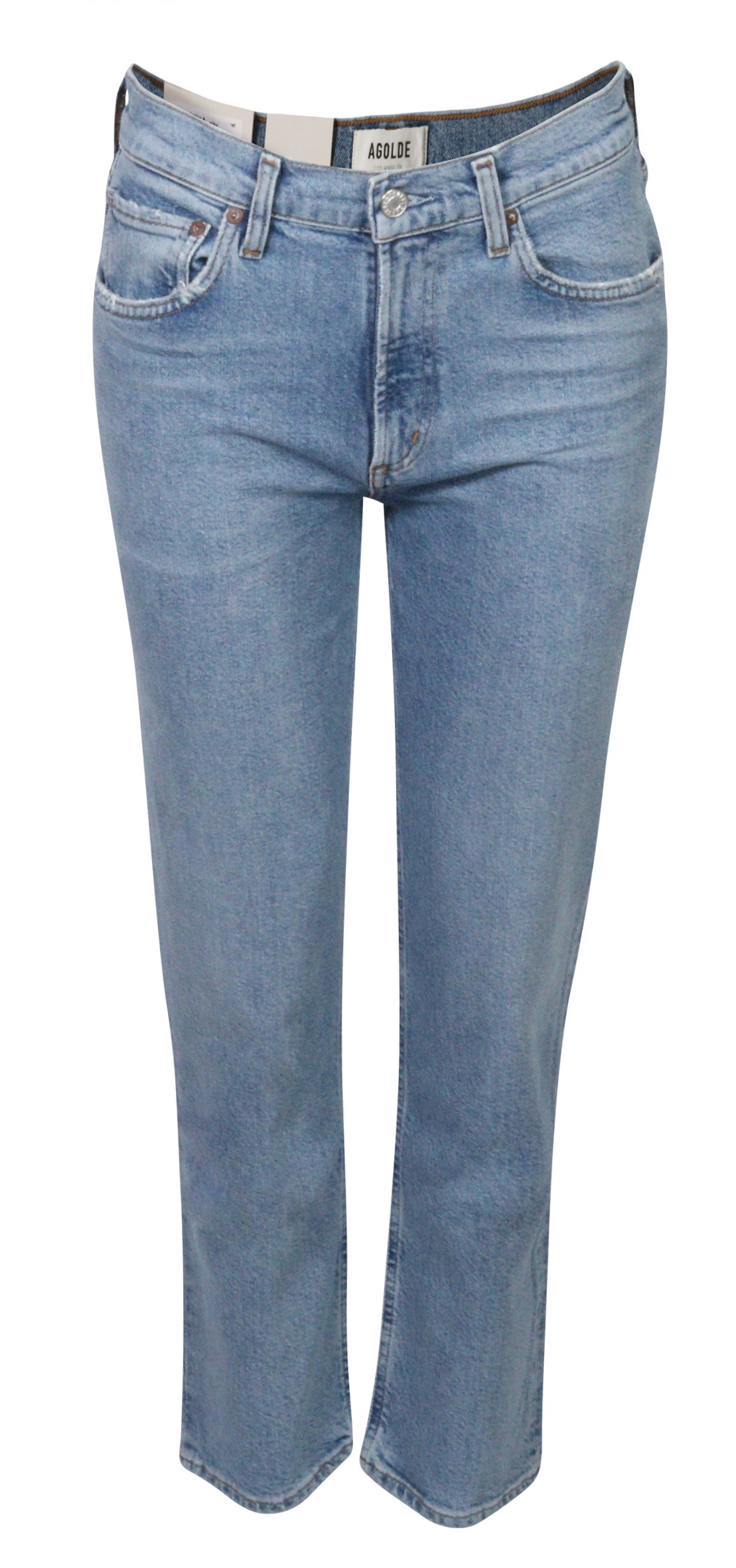 Agolde Jeans Wilder Jean Mid Rise Comfort Straight Cascadia Wilder