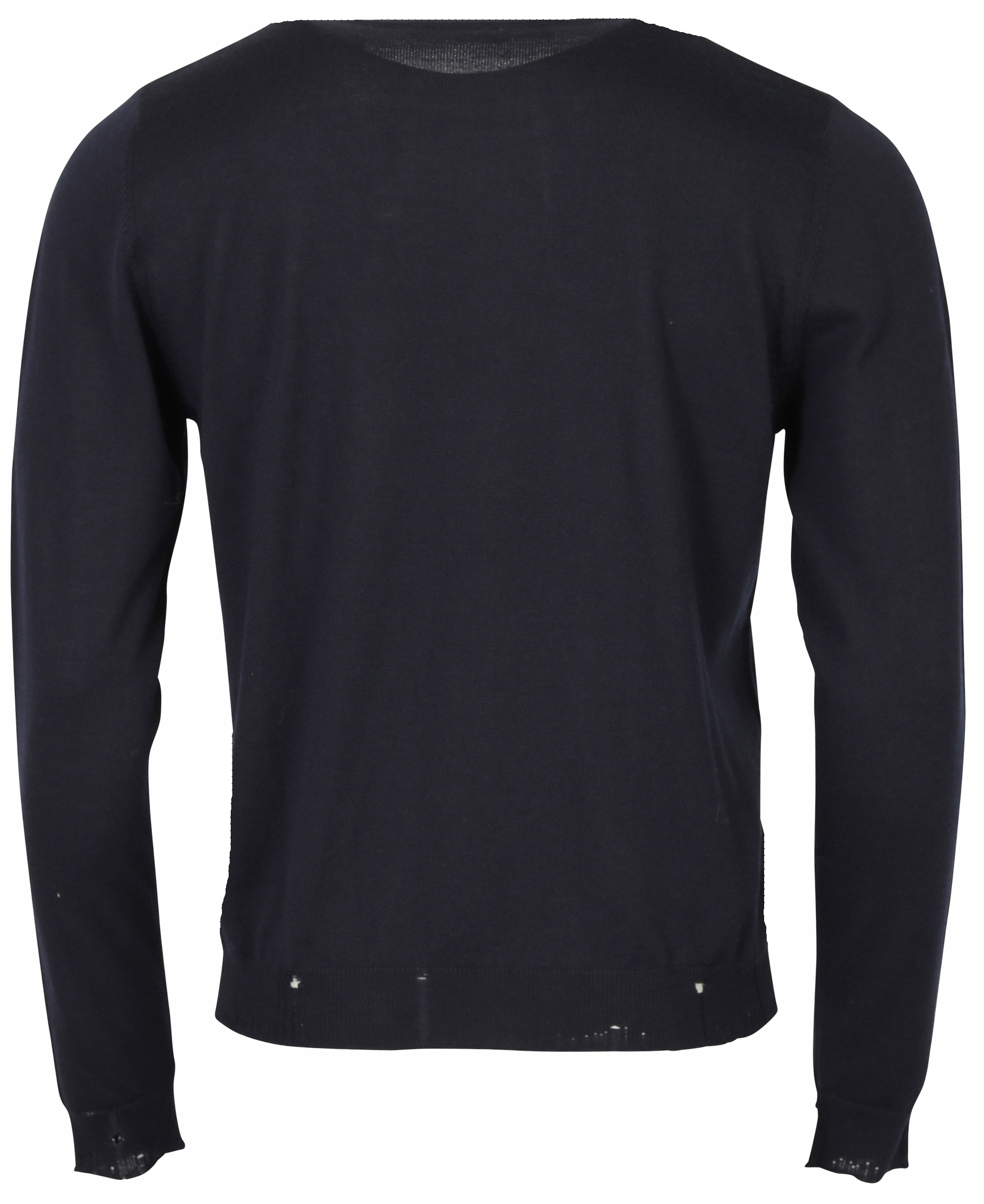 Golden Goose Crewneck Knit Sweater Shin Navy