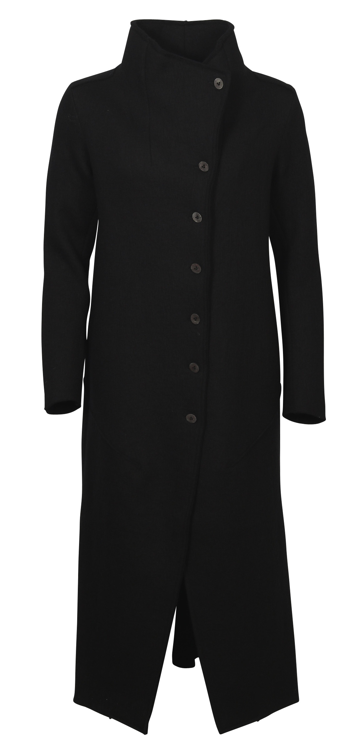 Transit Par Such Wool Coat Black