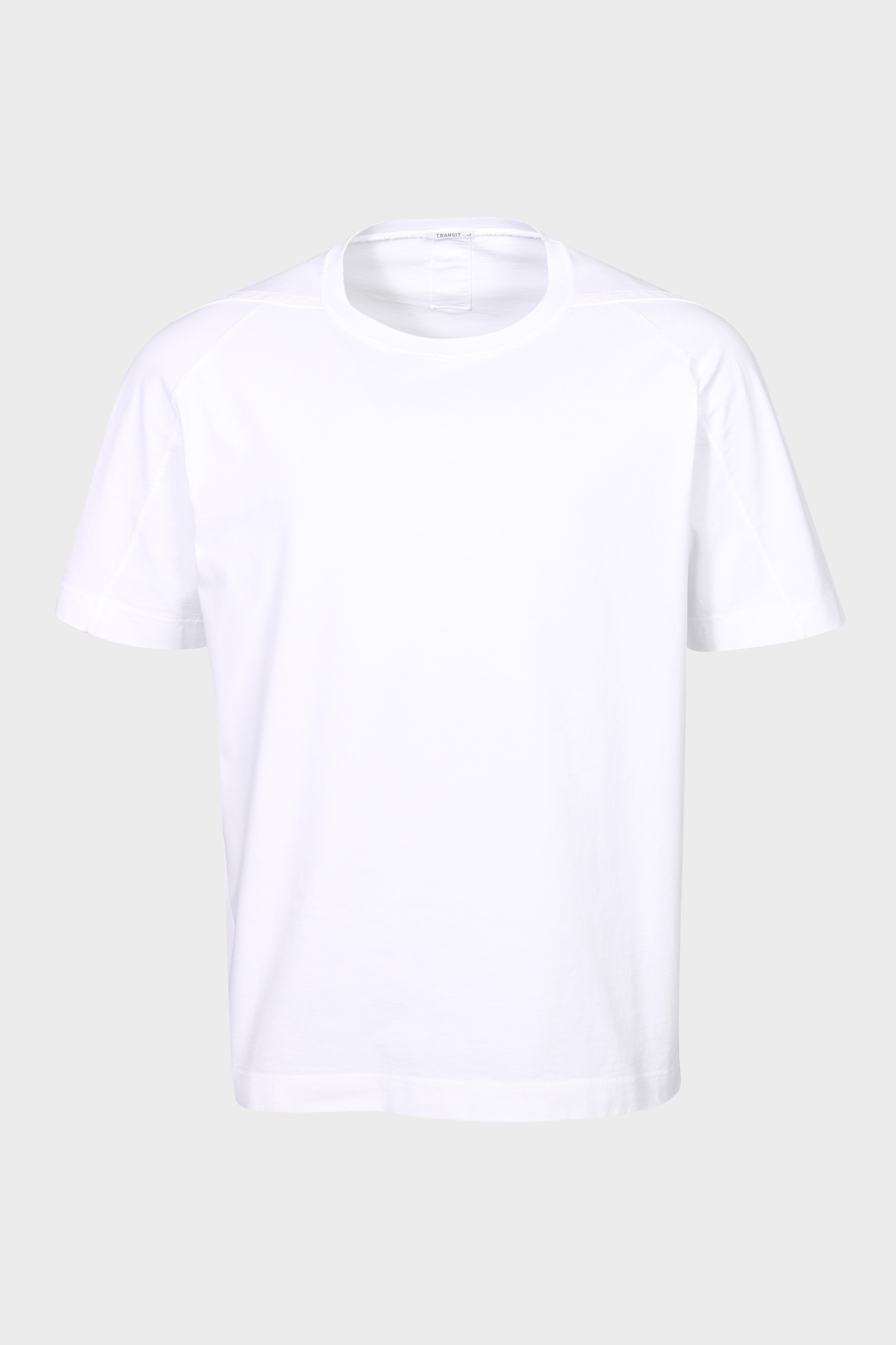 TRANSIT UOMO Heavy Cotton T-Shirt in Optical White TRANSIT UOMO Heavy Cotton T-Shirt in Optical White