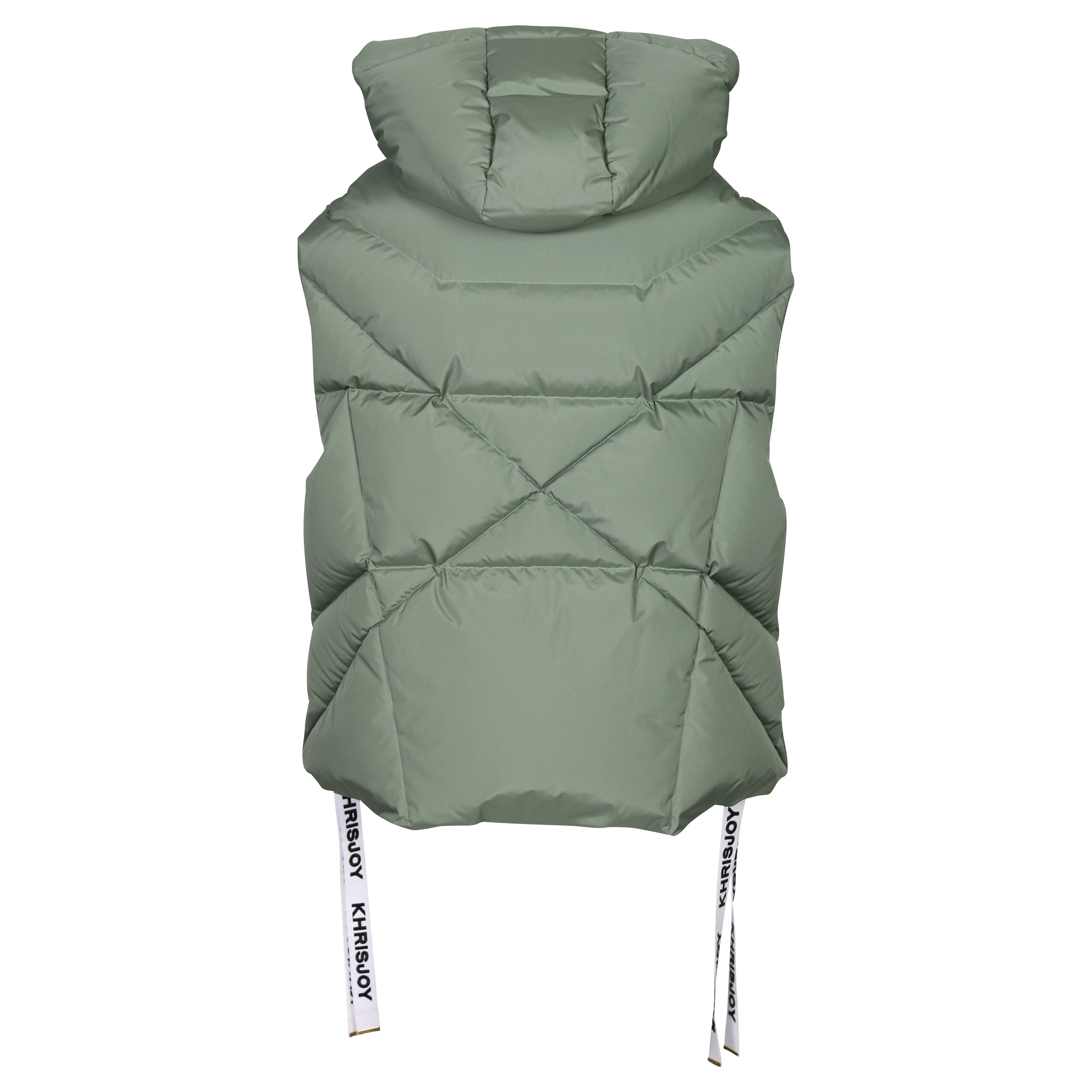 Khrisjoy Iconic Puffer Vest in Green