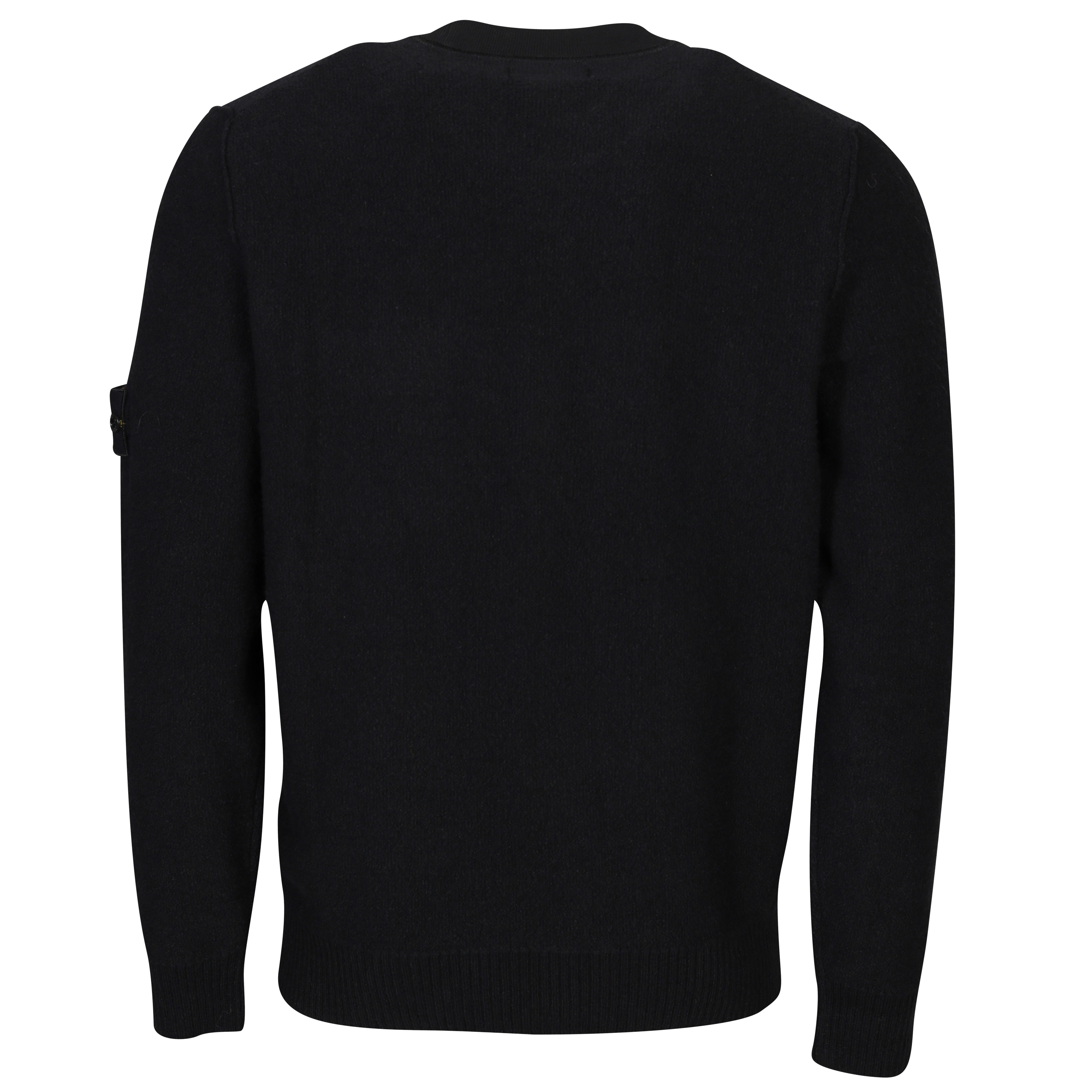 Stone Island Cotton Knit Pullover in Black