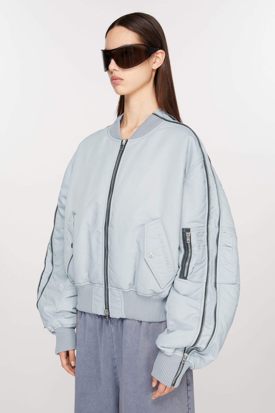 ACNE STUDIOS Bomberjacket in Powder Blue 36