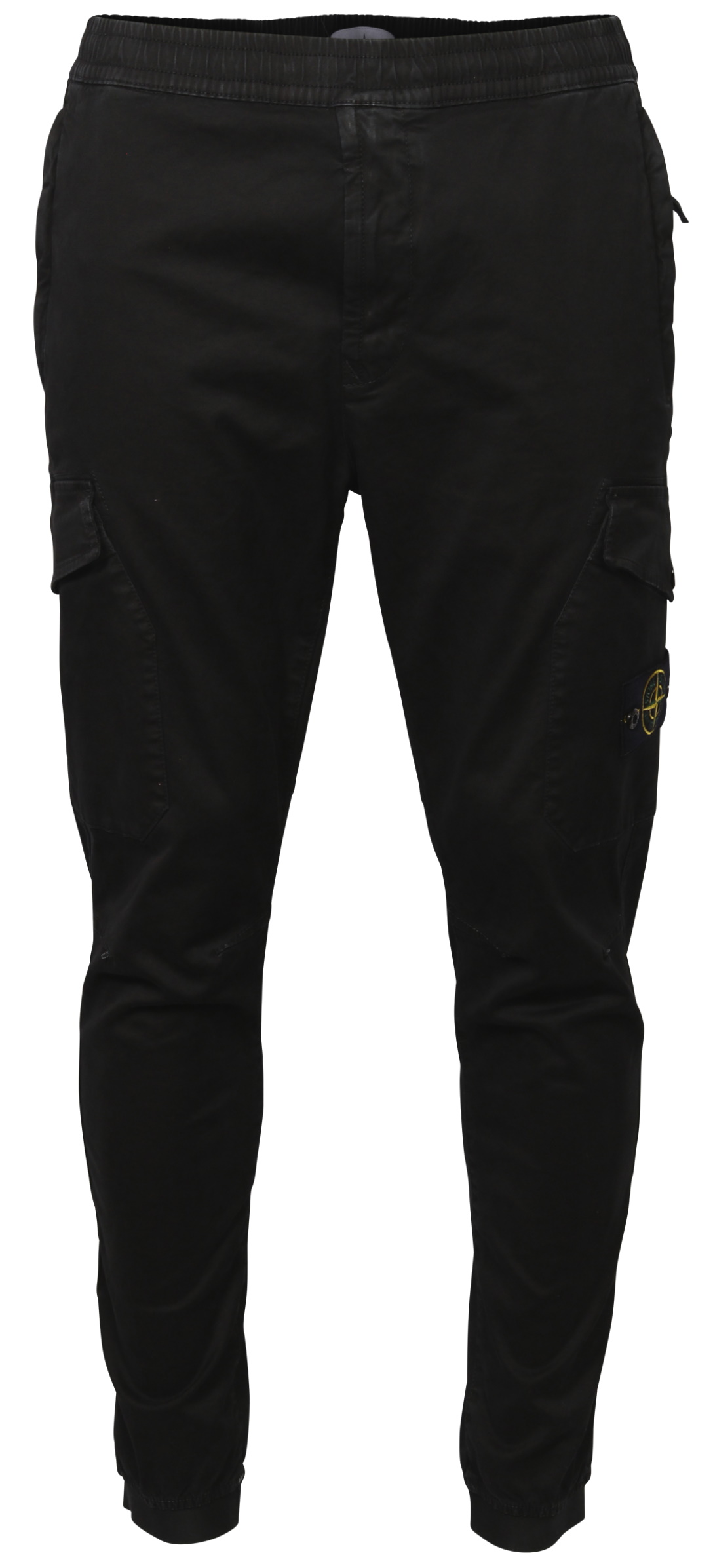 Stone Island Cotton Cargo Pant Washed Black