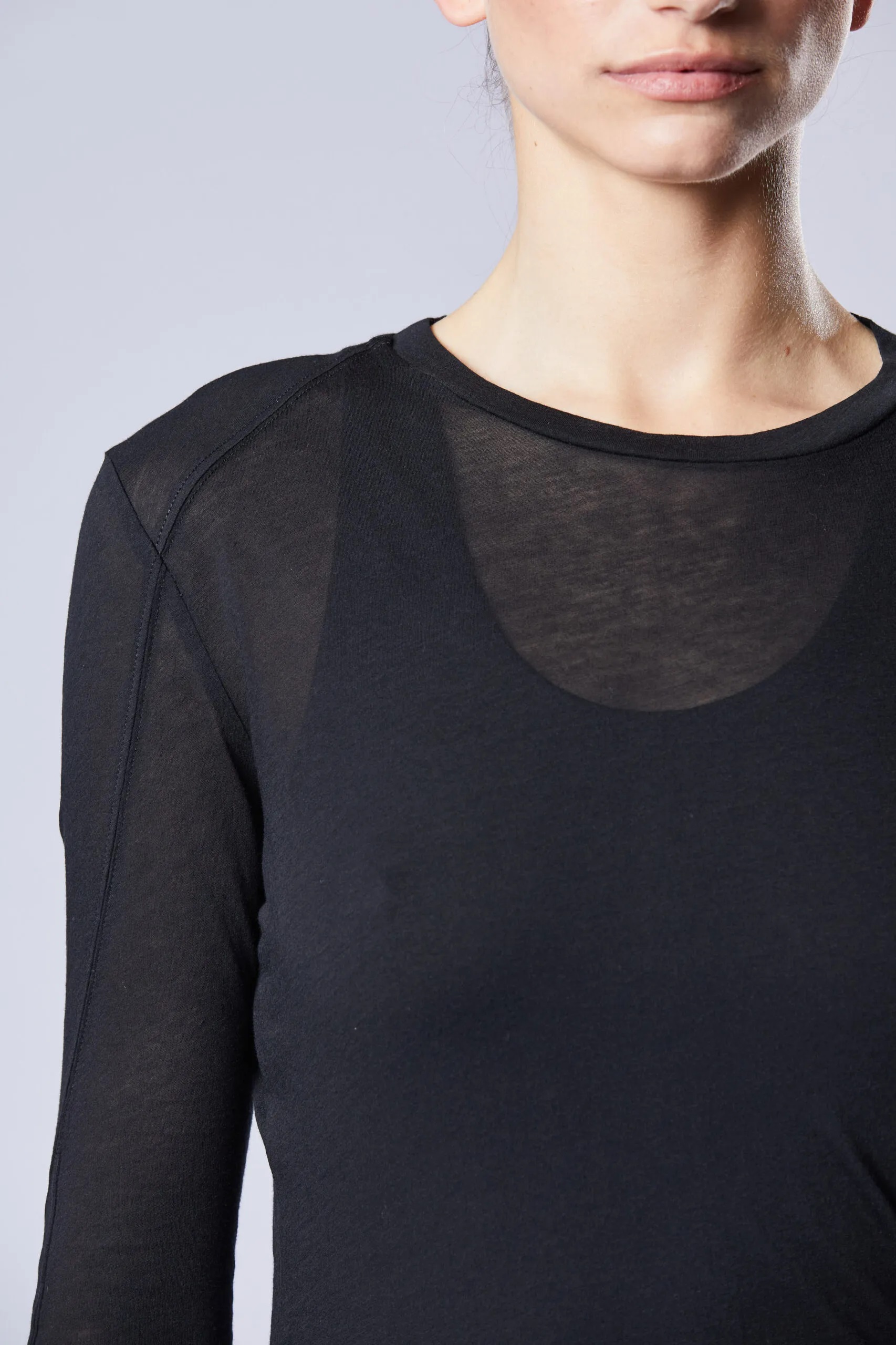 THOM KROM Longsleeve in Black XS