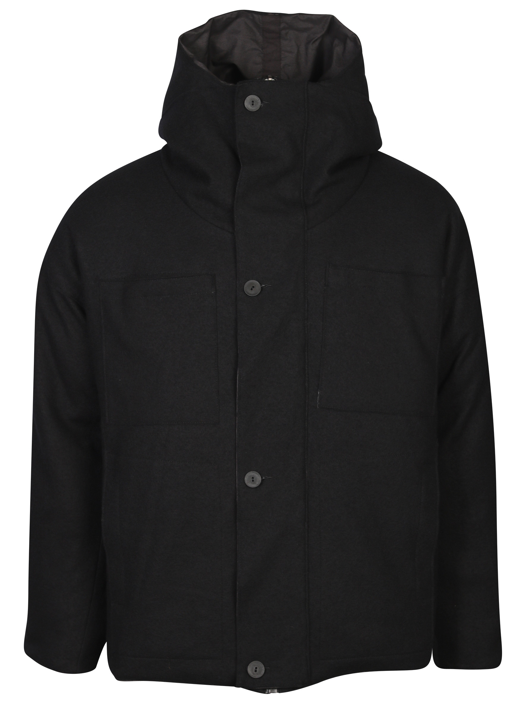 Transit Uomo Light Reversible Outdoor Jacket Black