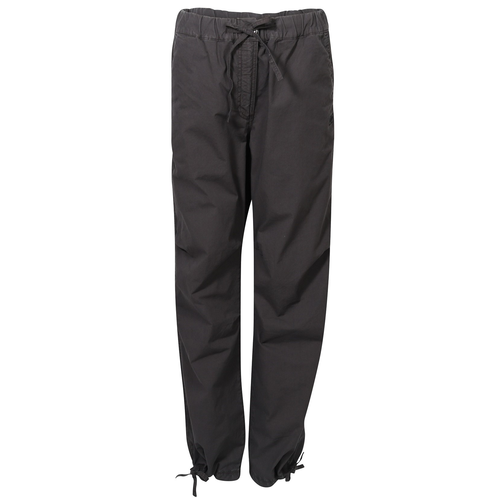 GANNI Canvas Drew String Pant in Phatom