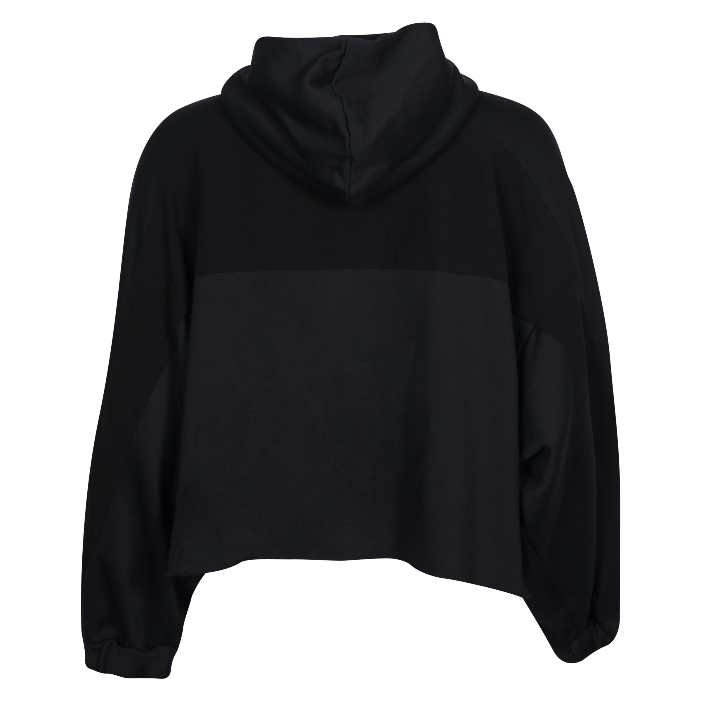 Thom Krom Hooded Zip Jacket in Black