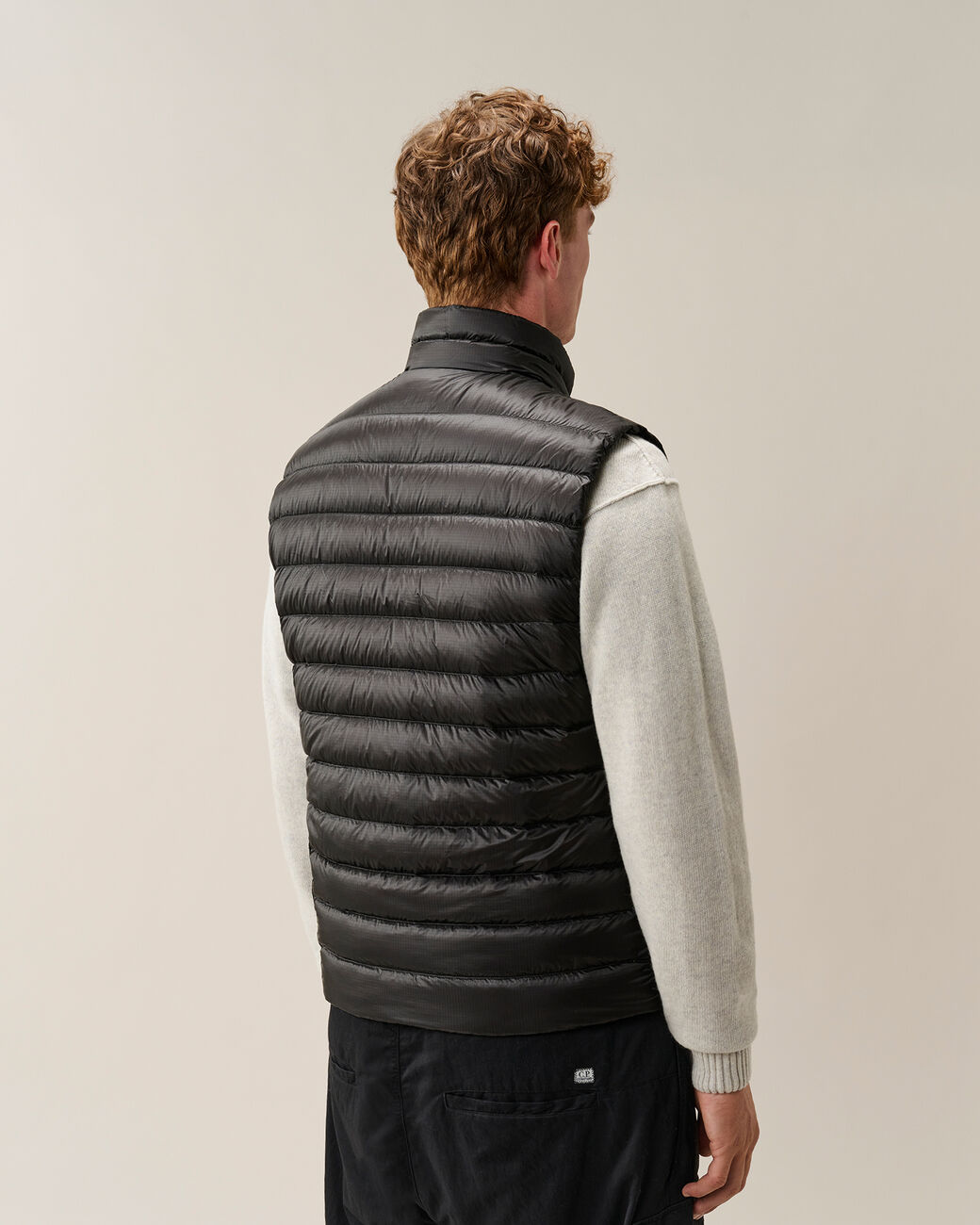 C.P. COMPANY D.D. Shell Down Vest in Black