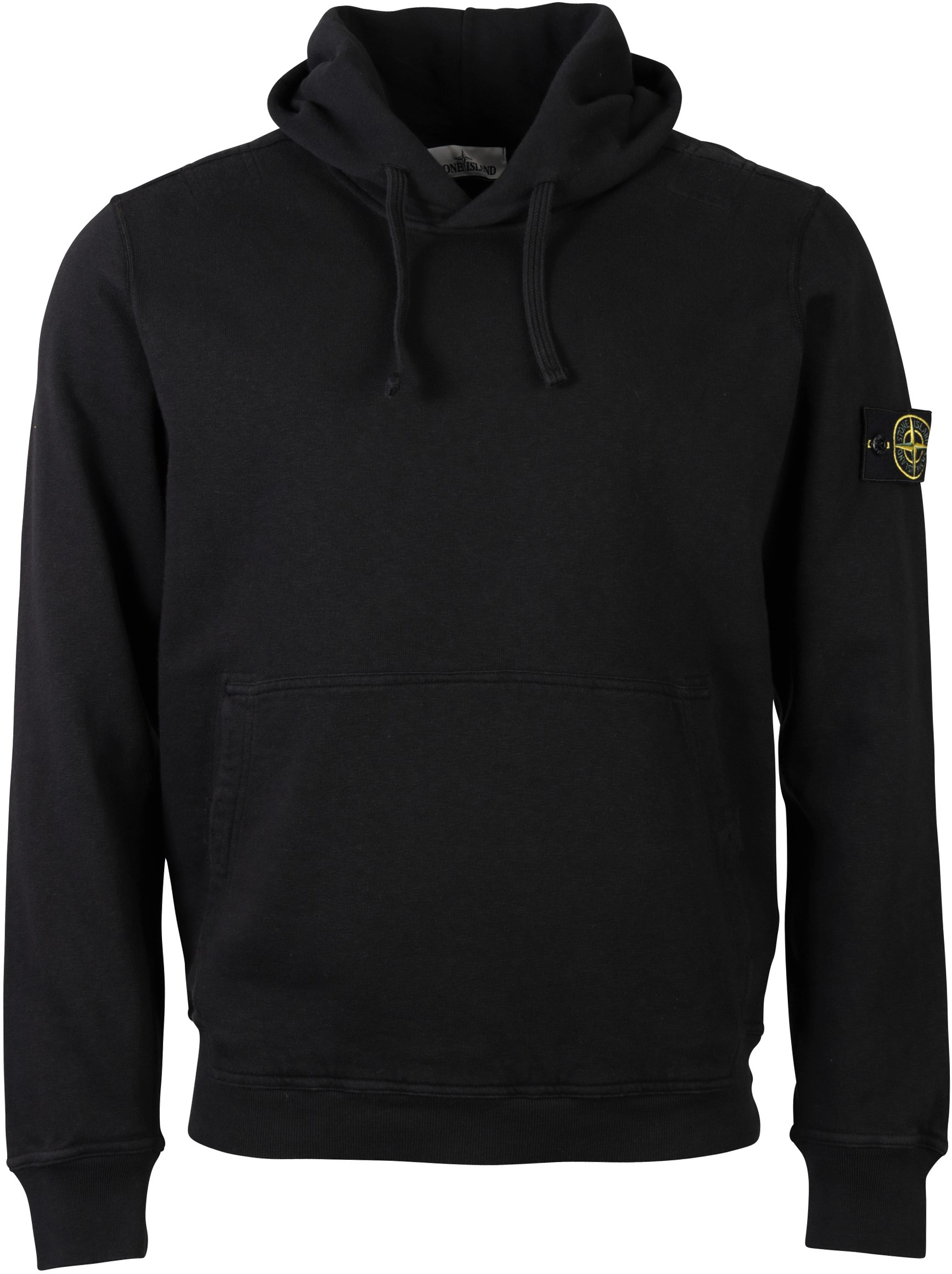STONE ISLAND Sweat Hoodie in Black M
